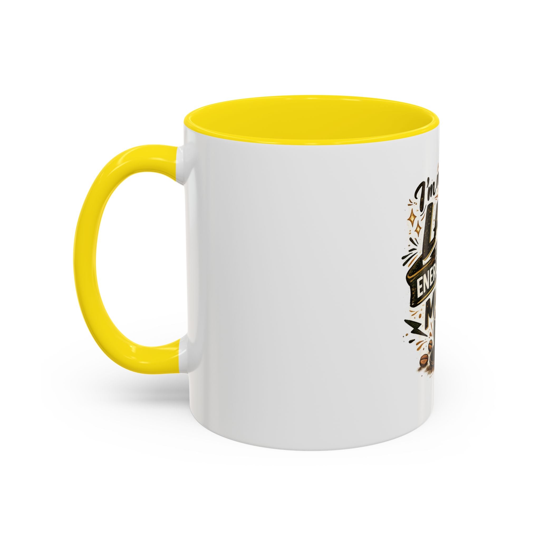 Energy-Saving Mode Coffee Mug — "I'm Not Lazy" Sloth Coffee Cup (11/15oz)