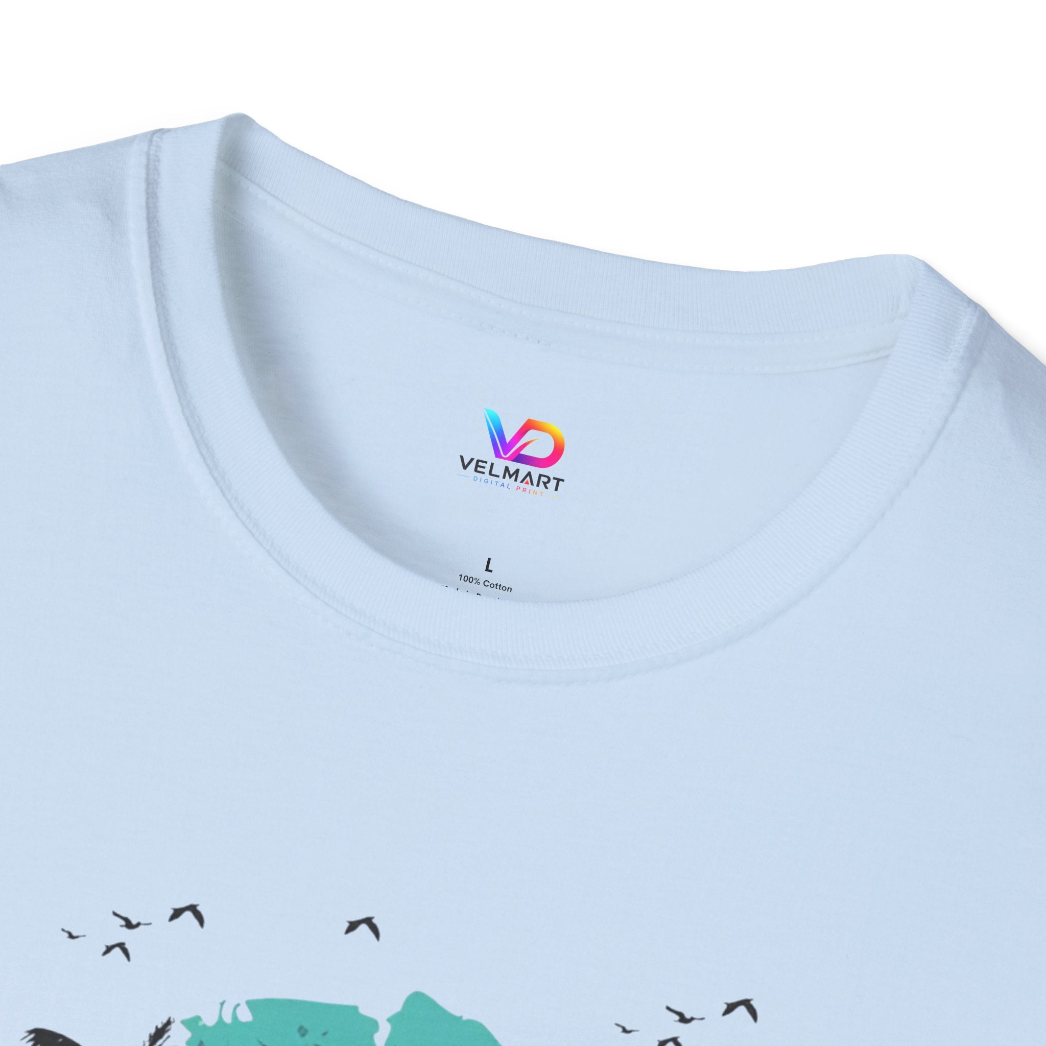 Summer Vibes T-Shirt — "Enjoy the Summer" Tropical Palm Sunset Tee