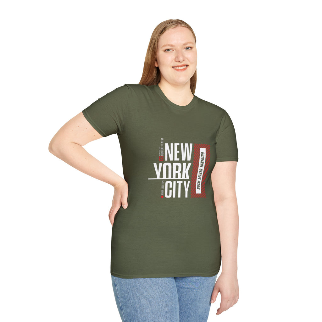 New York City Graphic Tee — Modern Urban Skyline T-Shirt