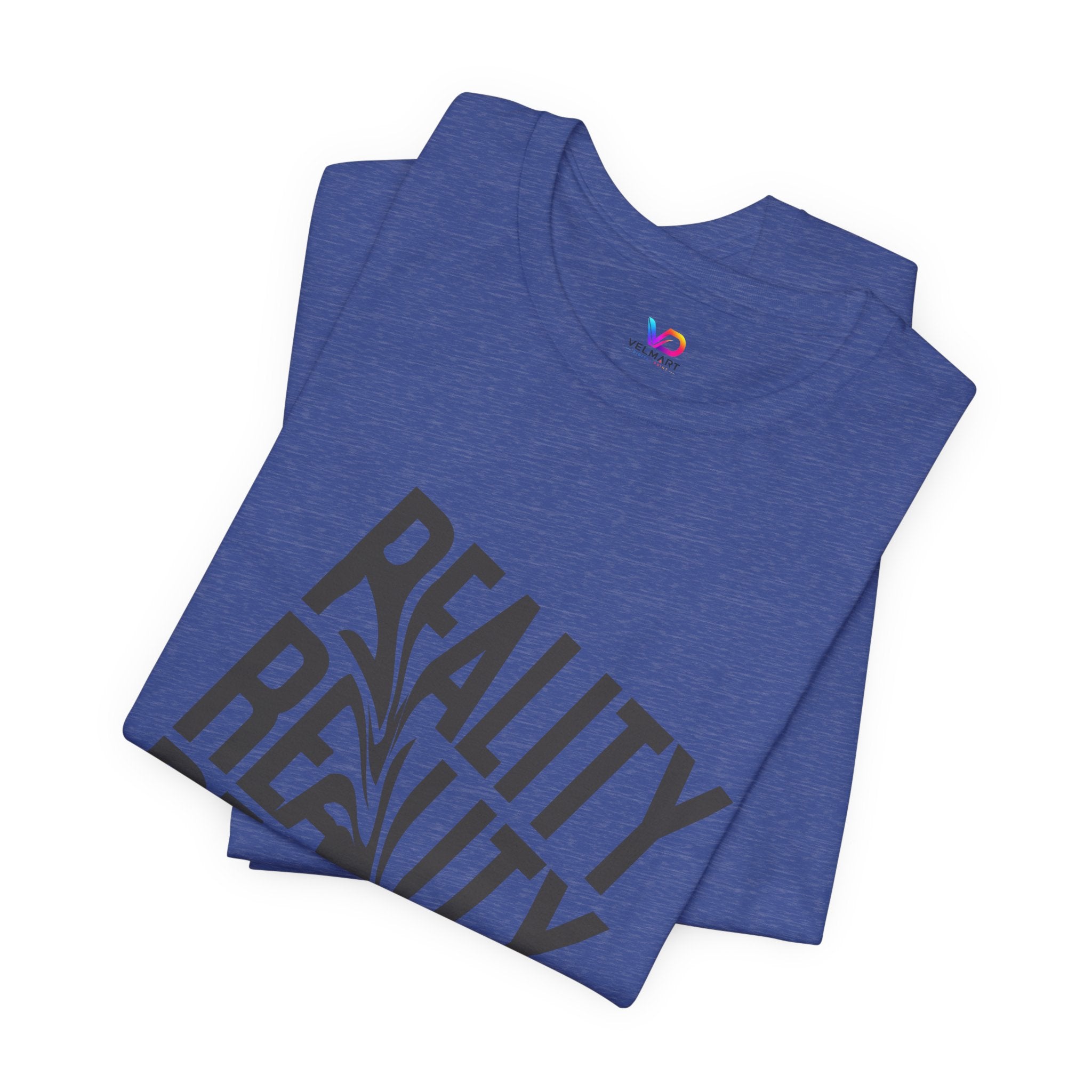 Reality Repeat Tee — Graphic Typography T-Shirt