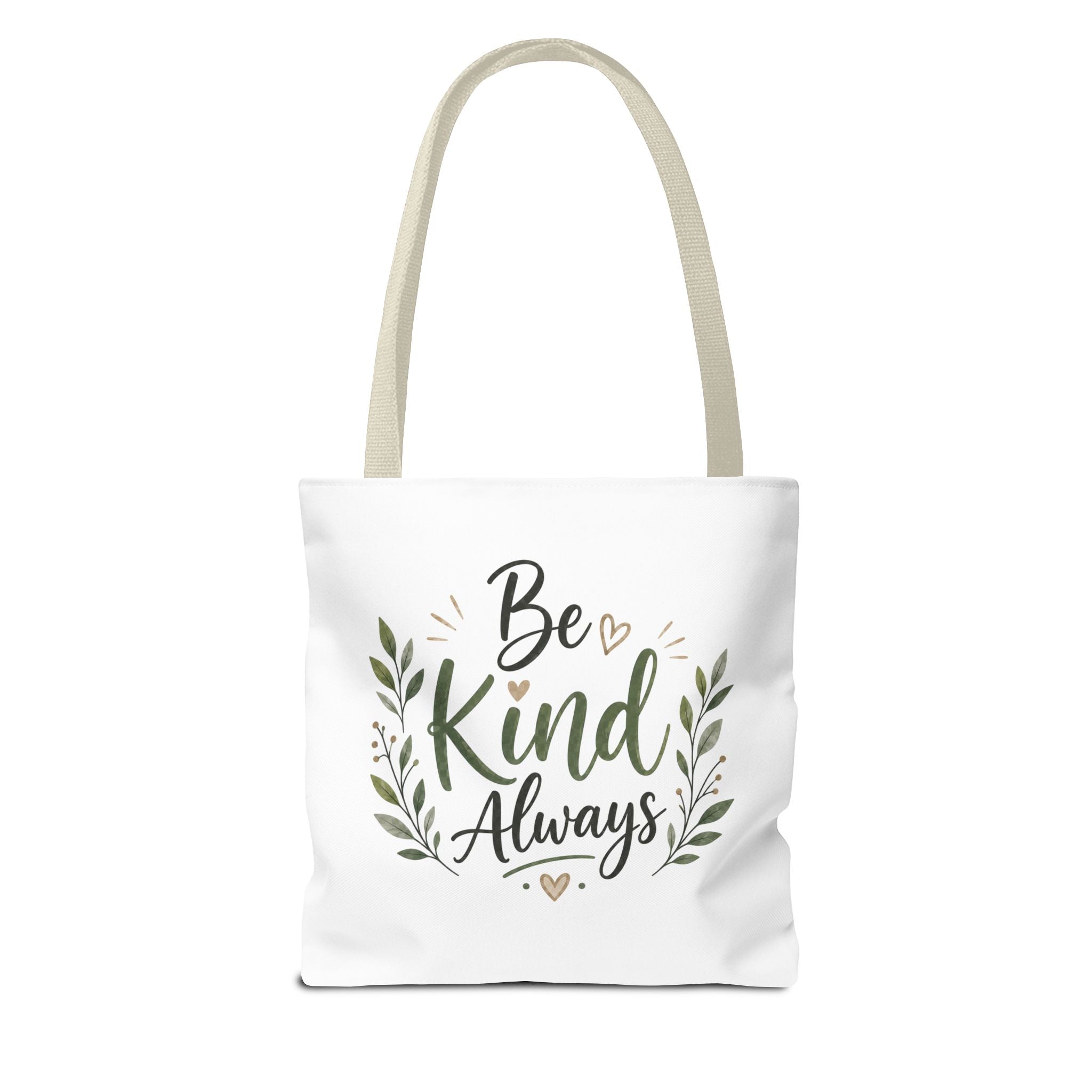 Be Kind Always Tote Bag — Inspirational Canvas Grocery & Gift Tote