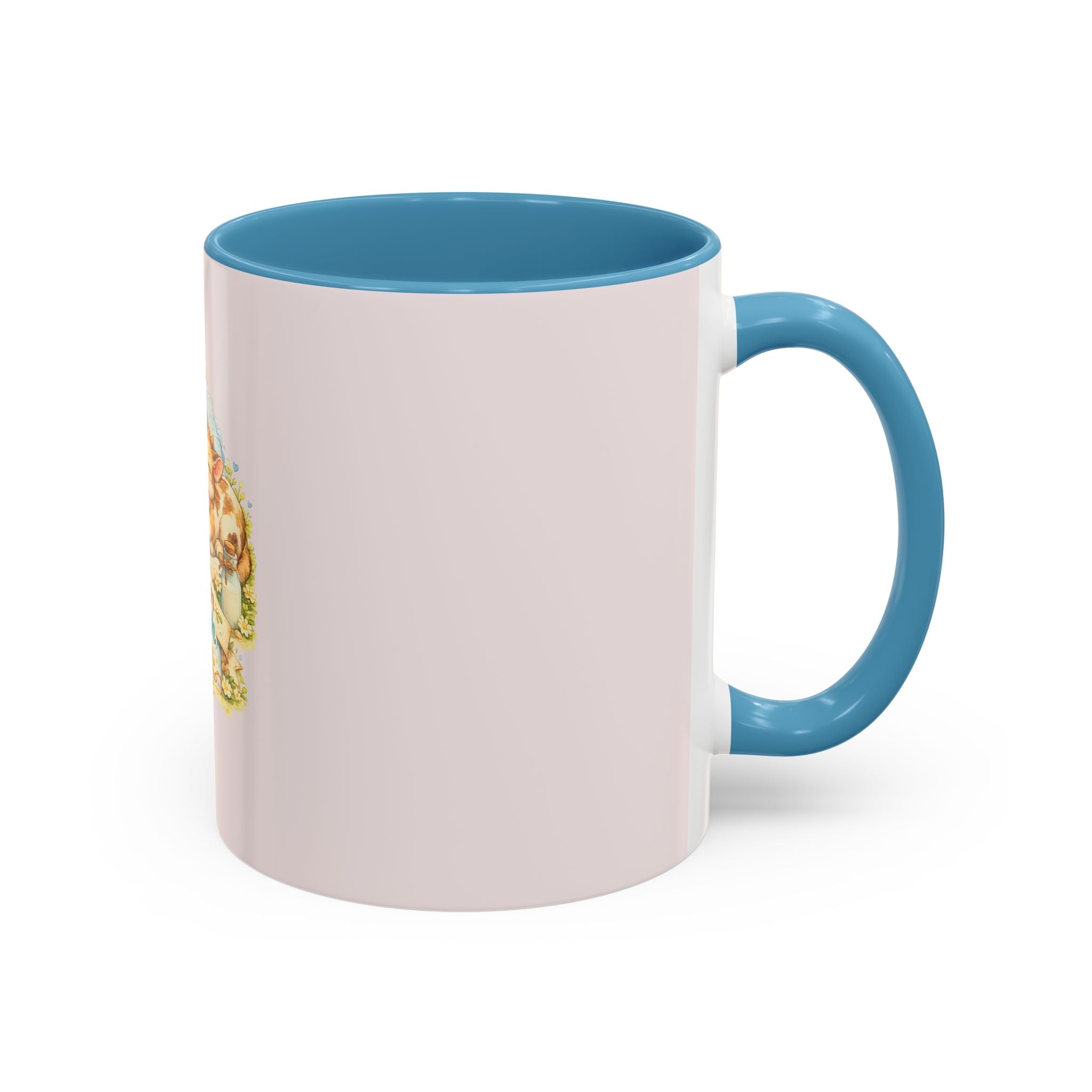 Farm Fresh Milk Coffee Mug — Cute Vintage Kittens Illustration (Accent 11/15oz)