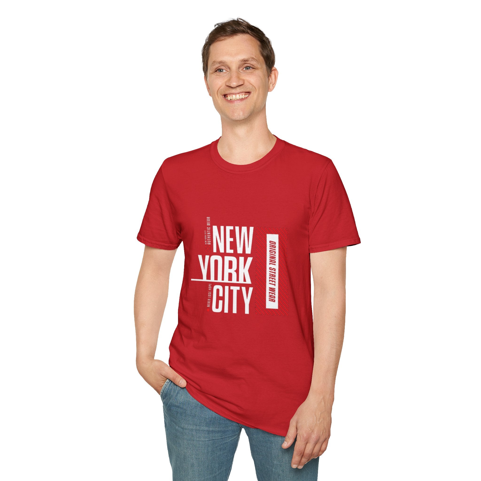 New York City Graphic Tee — Modern Urban Skyline T-Shirt