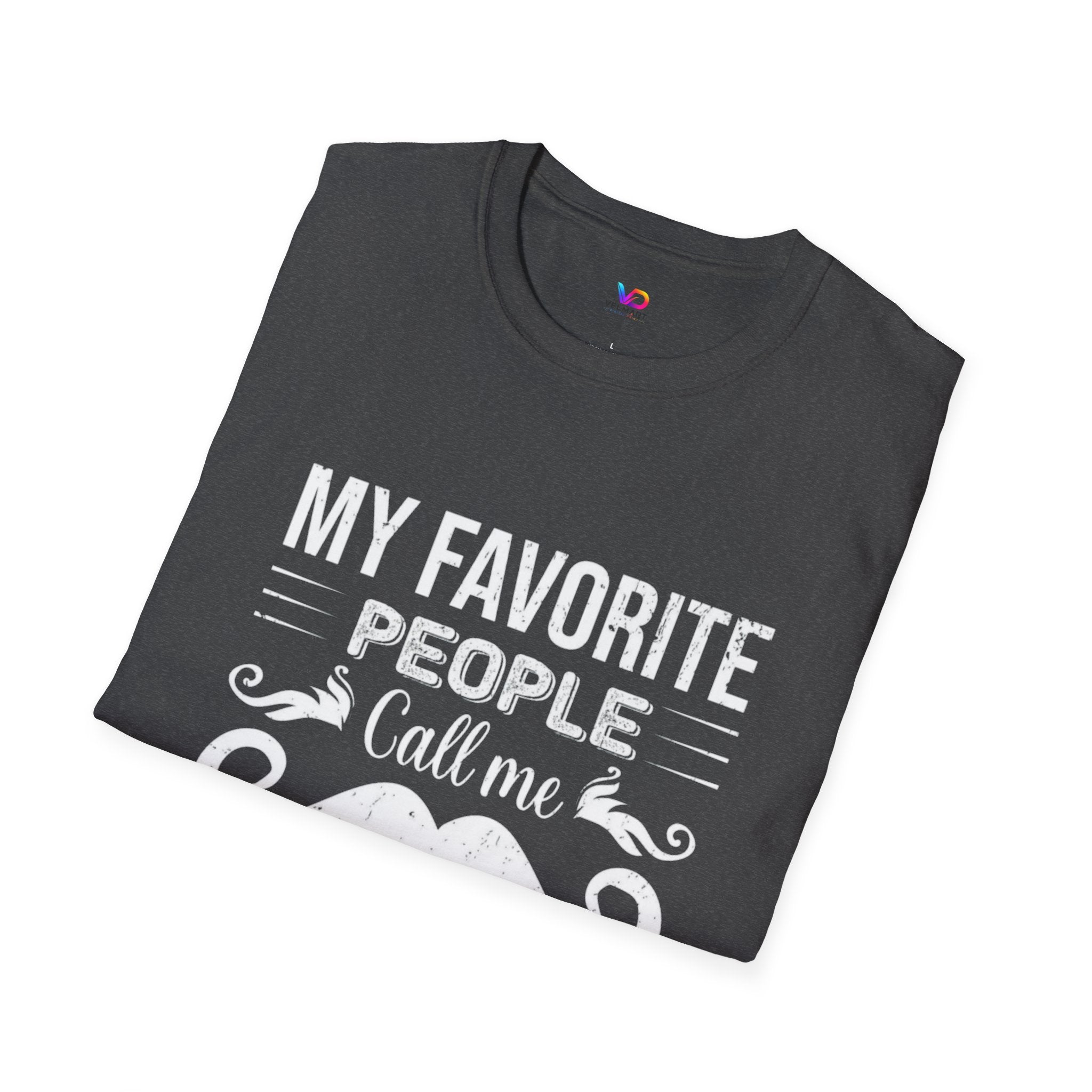 Papa T-Shirt — “My Favorite People Call Me Papa” Vintage Family Gift