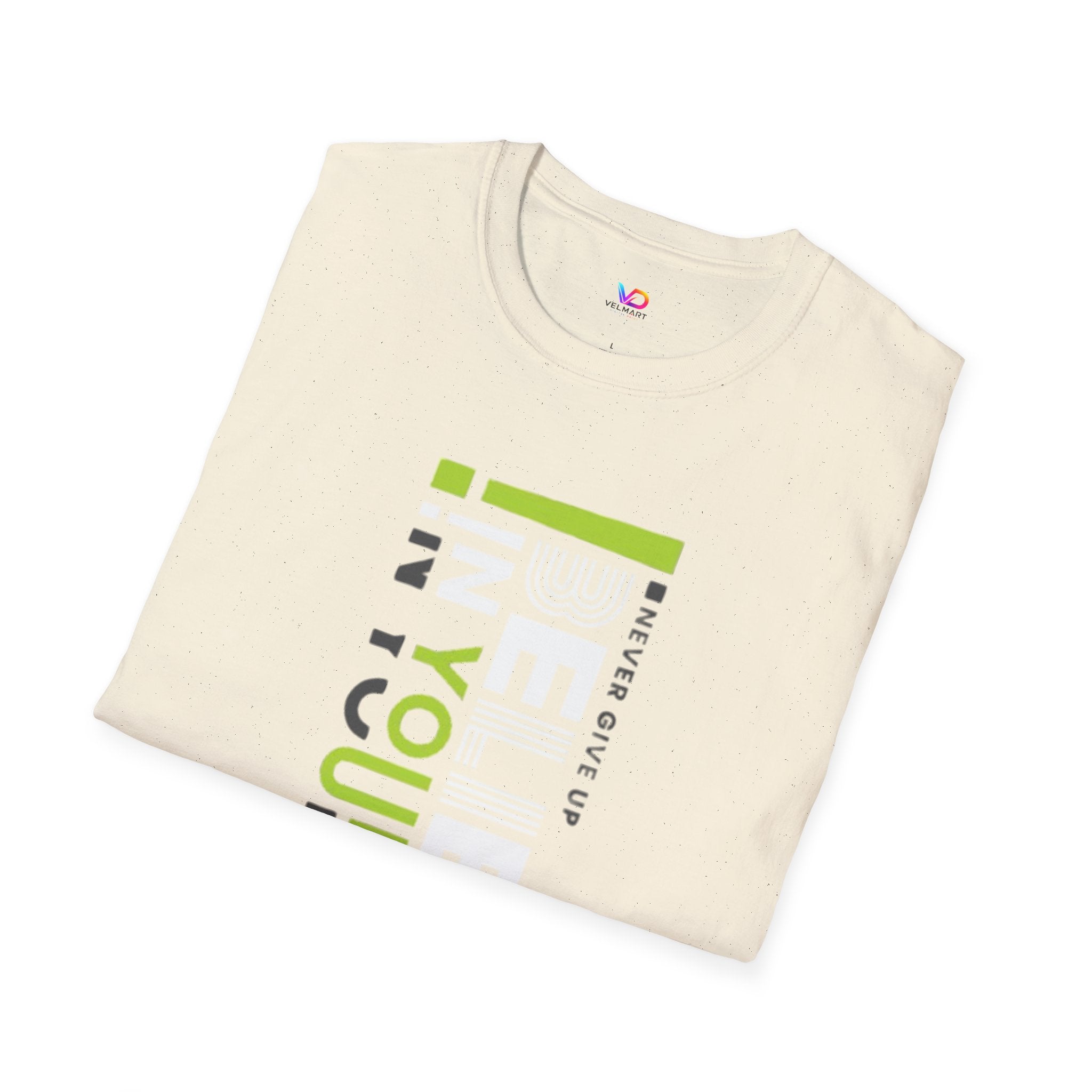 T-Shirt — "Be Yourself" Vertical Motivational Graphic Tee