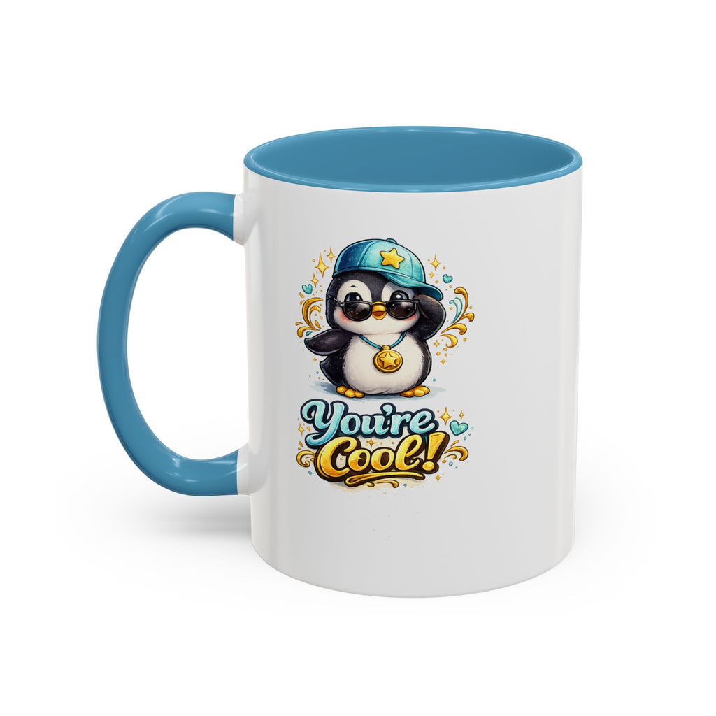 Be Kind Be Happy Keep Smiling Dolphin Accent Coffee Mug
