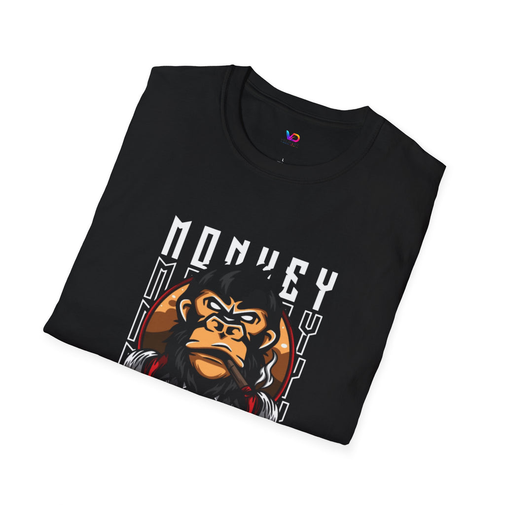 Monkey Chef T-Shirt — Funny Grillmaster Ape Graphic Tee