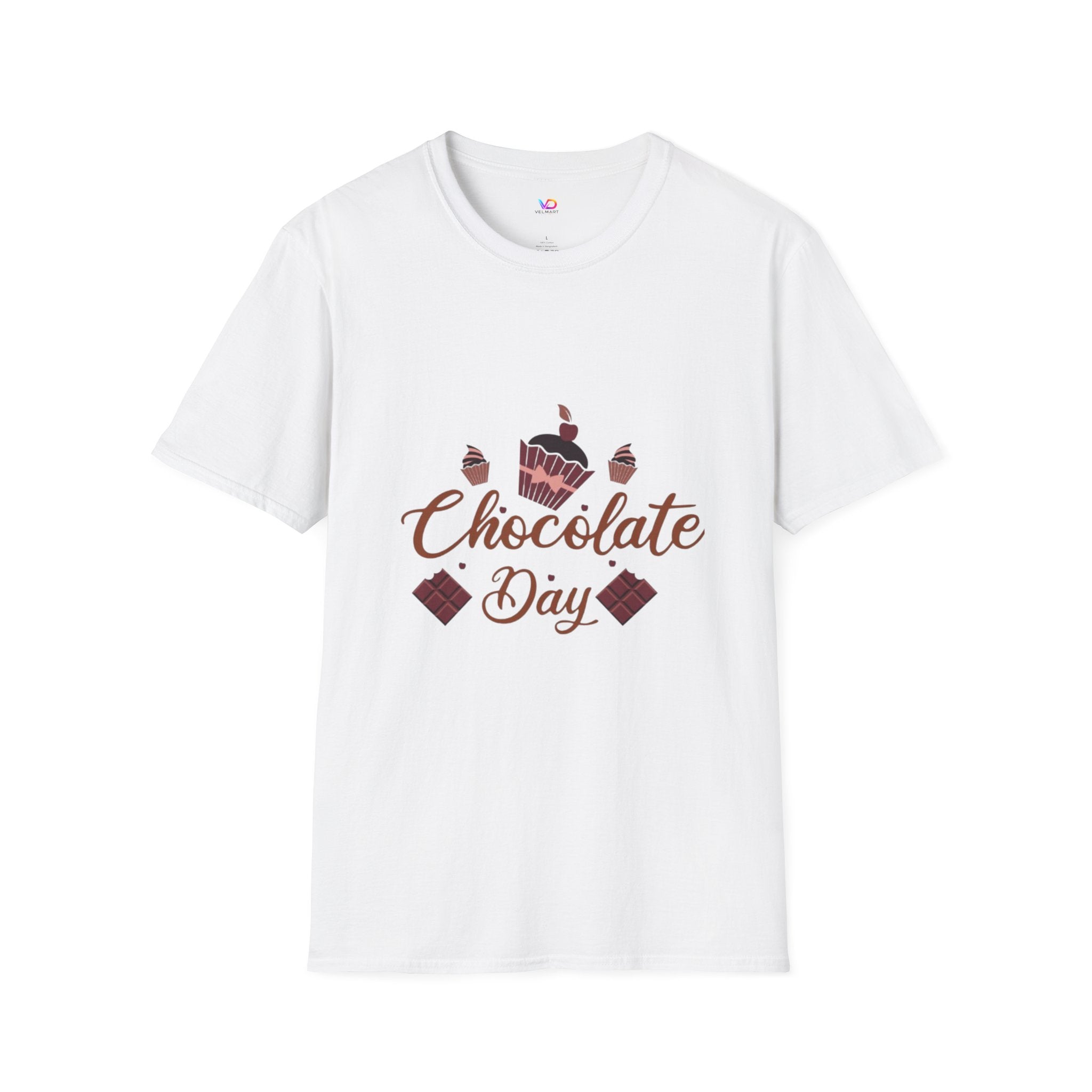 Chocolate Day T‑Shirt — Cupcake & Candy Dessert Lovers Tee