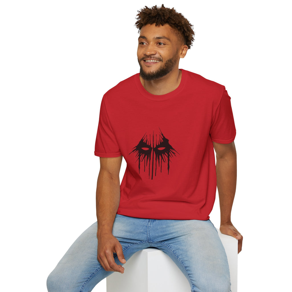 Horror Mask T-Shirt — Dripping Eyes Graphic Tee
