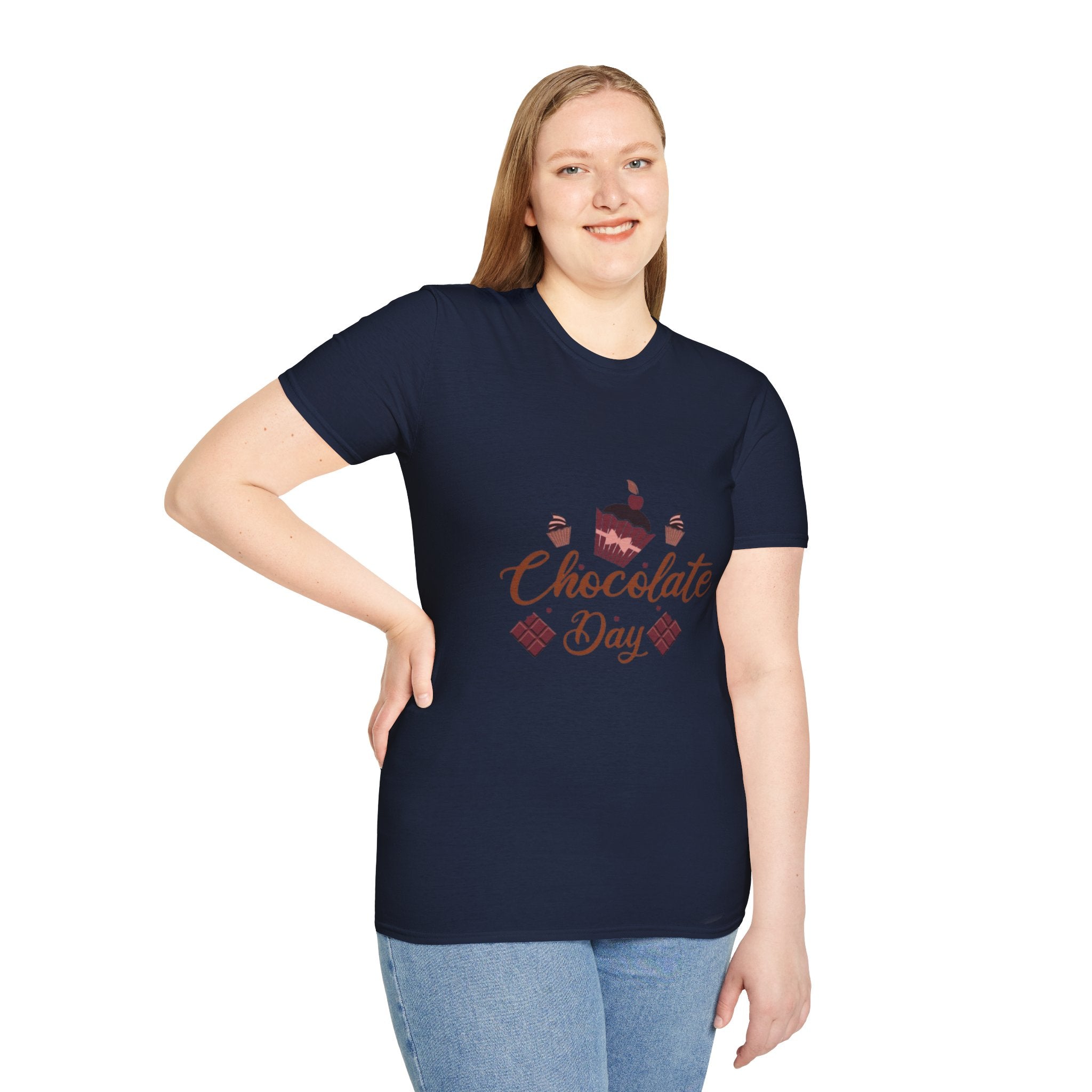 Chocolate Day T‑Shirt — Cupcake & Candy Dessert Lovers Tee