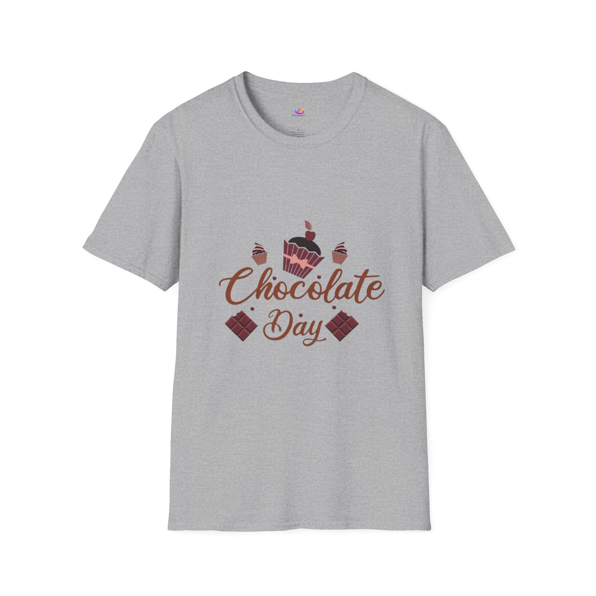 Chocolate Day T‑Shirt — Cupcake & Candy Dessert Lovers Tee