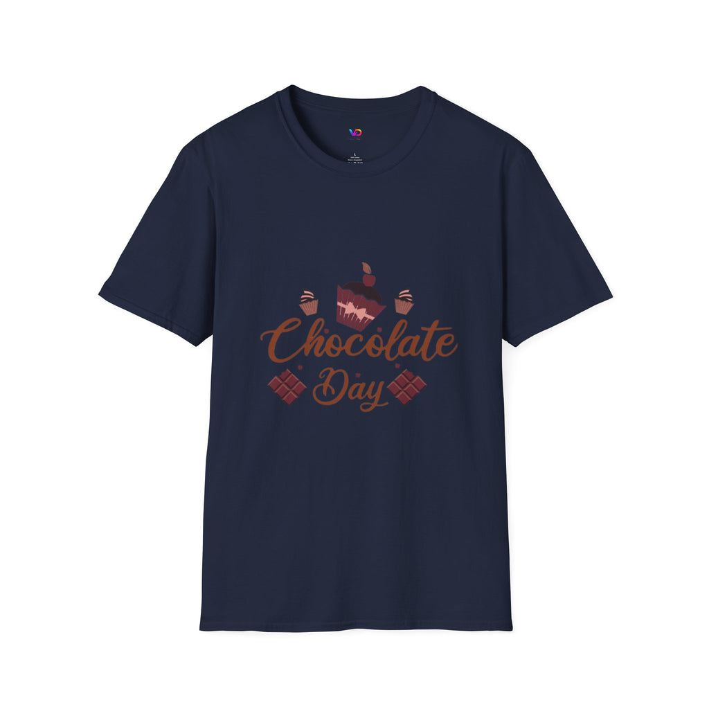 Chocolate Day T‑Shirt — Cupcake & Candy Dessert Lovers Tee