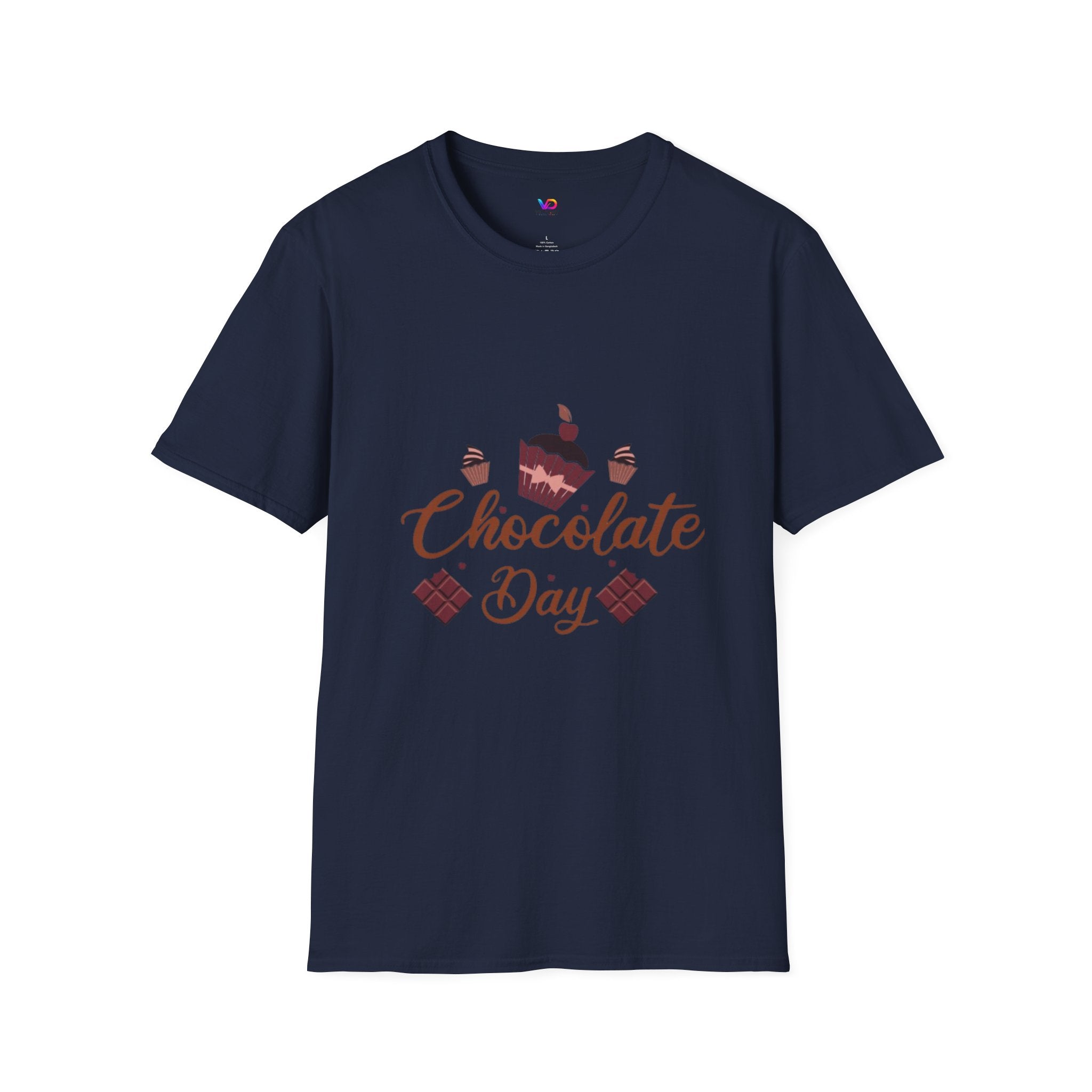 Chocolate Day T‑Shirt — Cupcake & Candy Dessert Lovers Tee