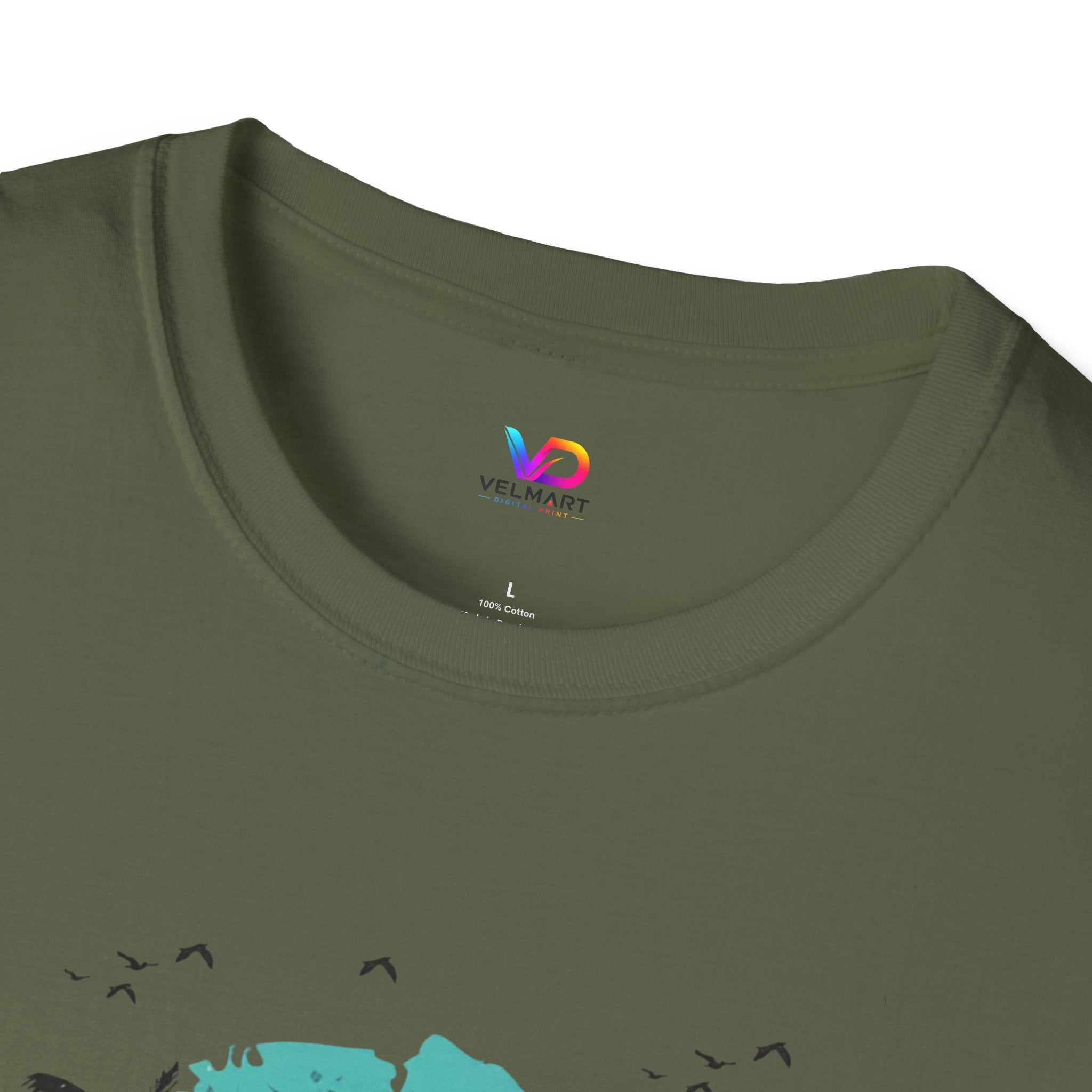 Summer Vibes T-Shirt — "Enjoy the Summer" Tropical Palm Sunset Tee