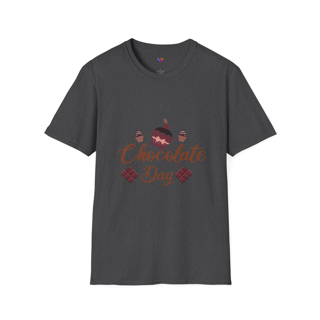 Chocolate Day T‑Shirt — Cupcake & Candy Dessert Lovers Tee