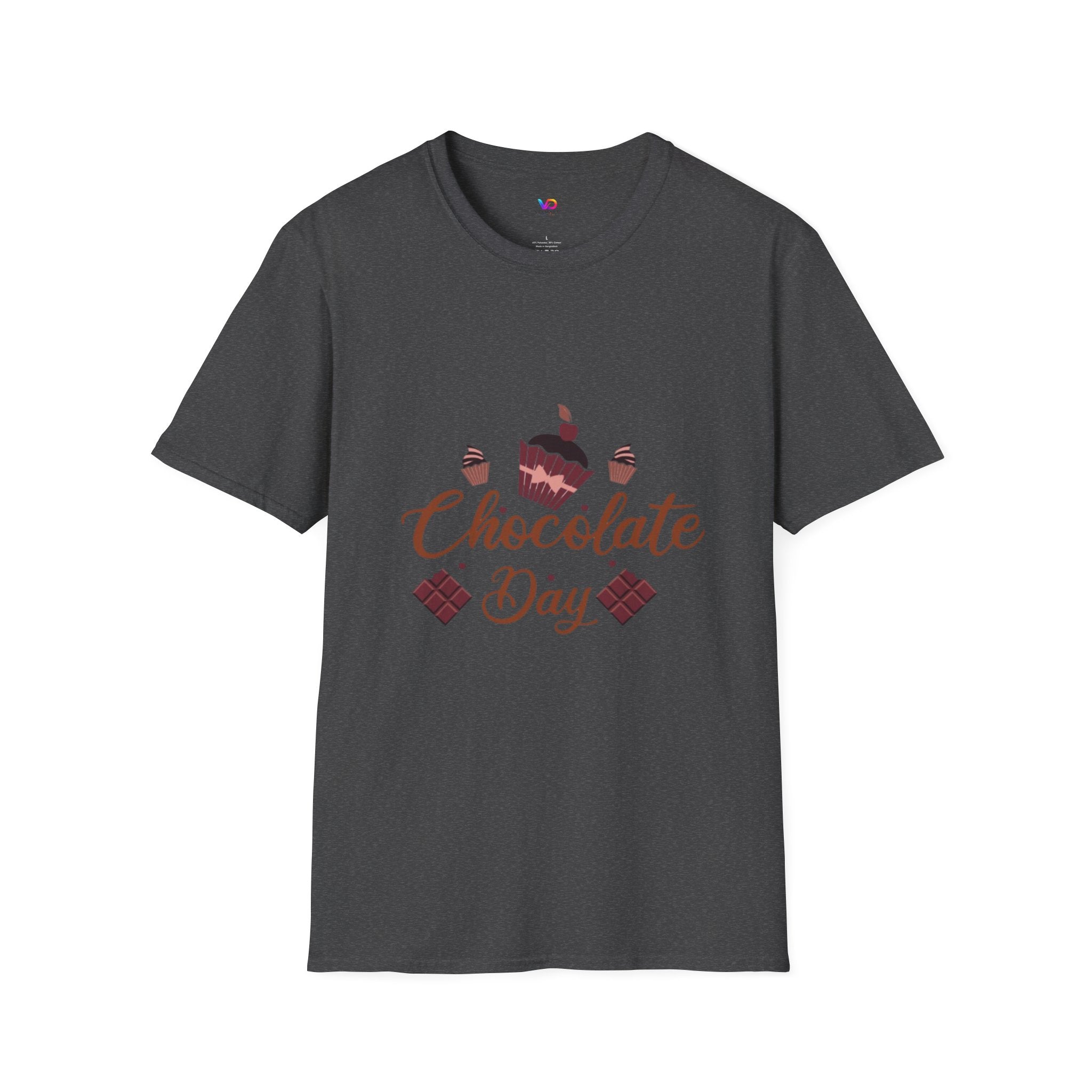Chocolate Day T‑Shirt — Cupcake & Candy Dessert Lovers Tee