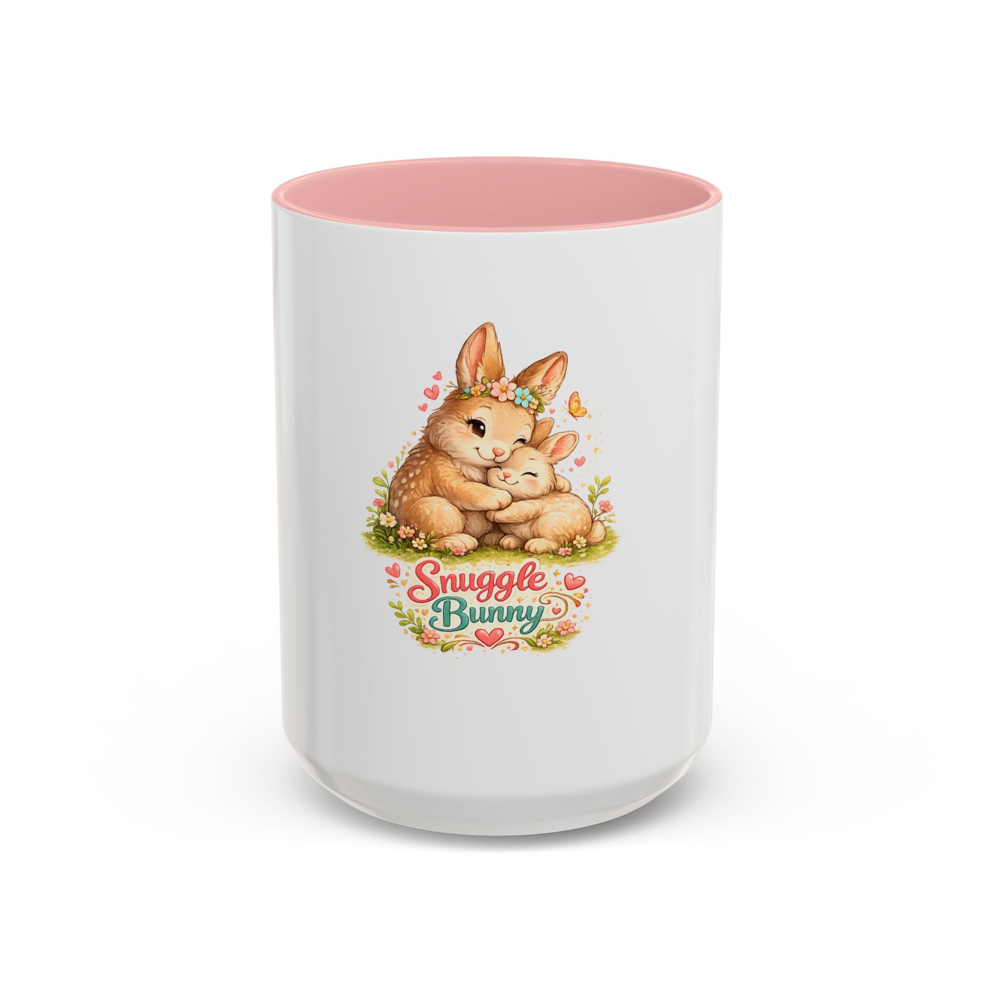 Snuggle Bunny Coffee Mug — Cute Bunny Mug (11/15oz)