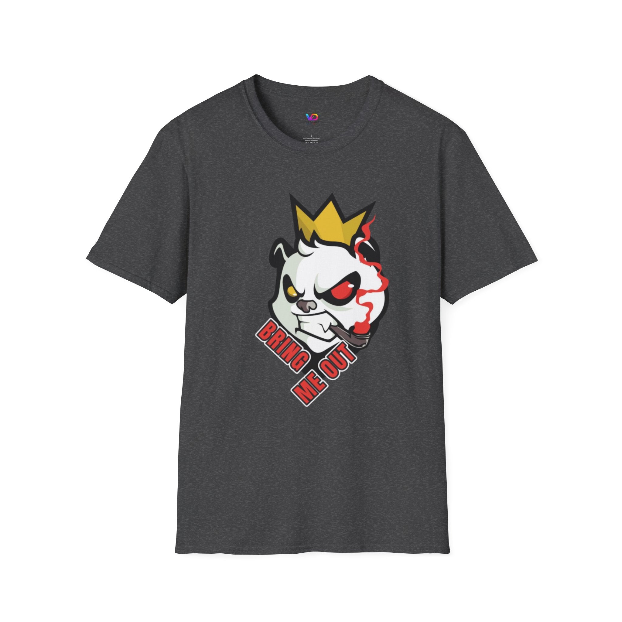 Panda King Graphic Tee — 'Bring Me One' Streetwear T-Shirt