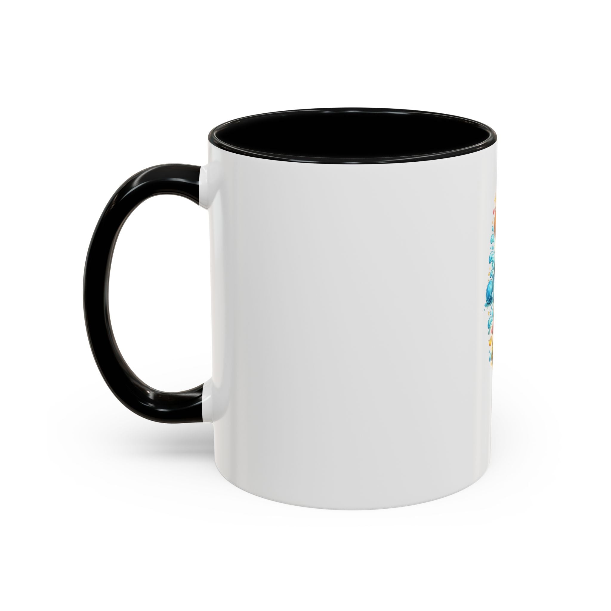 Live Love Wag! Dog Lover Accent Coffee Mug