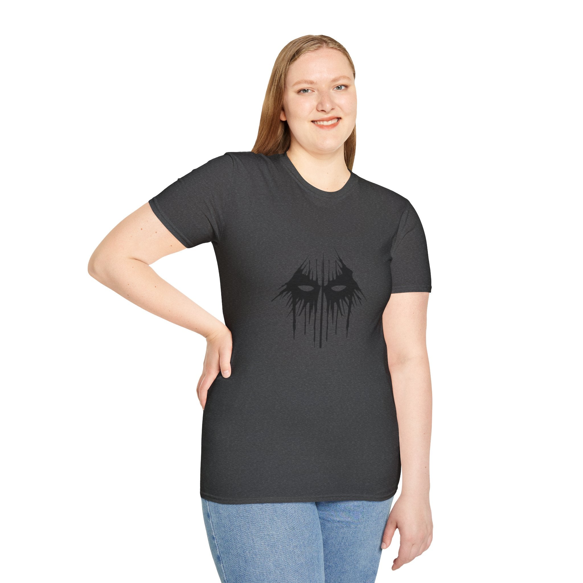 Horror Mask T-Shirt — Dripping Eyes Graphic Tee