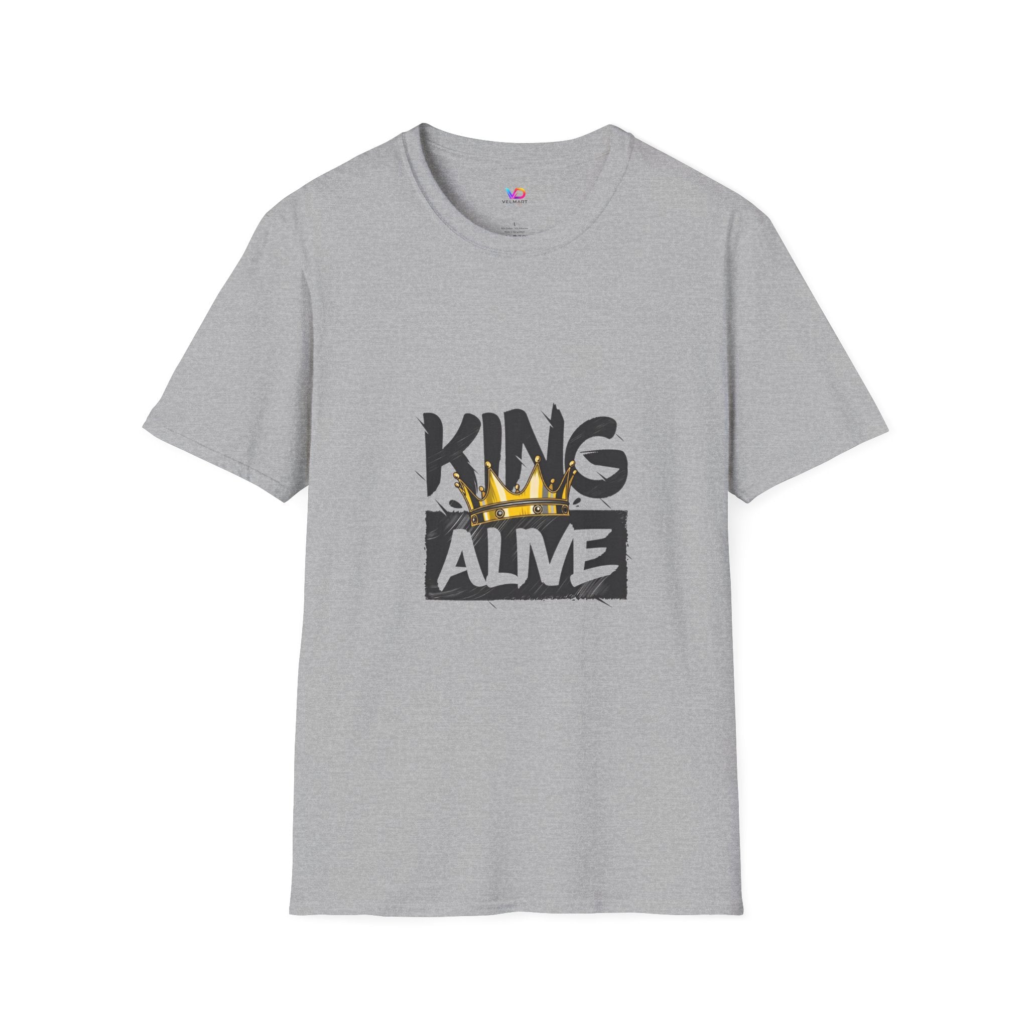 King Alive T-Shirt — Bold Crown Streetwear Tee