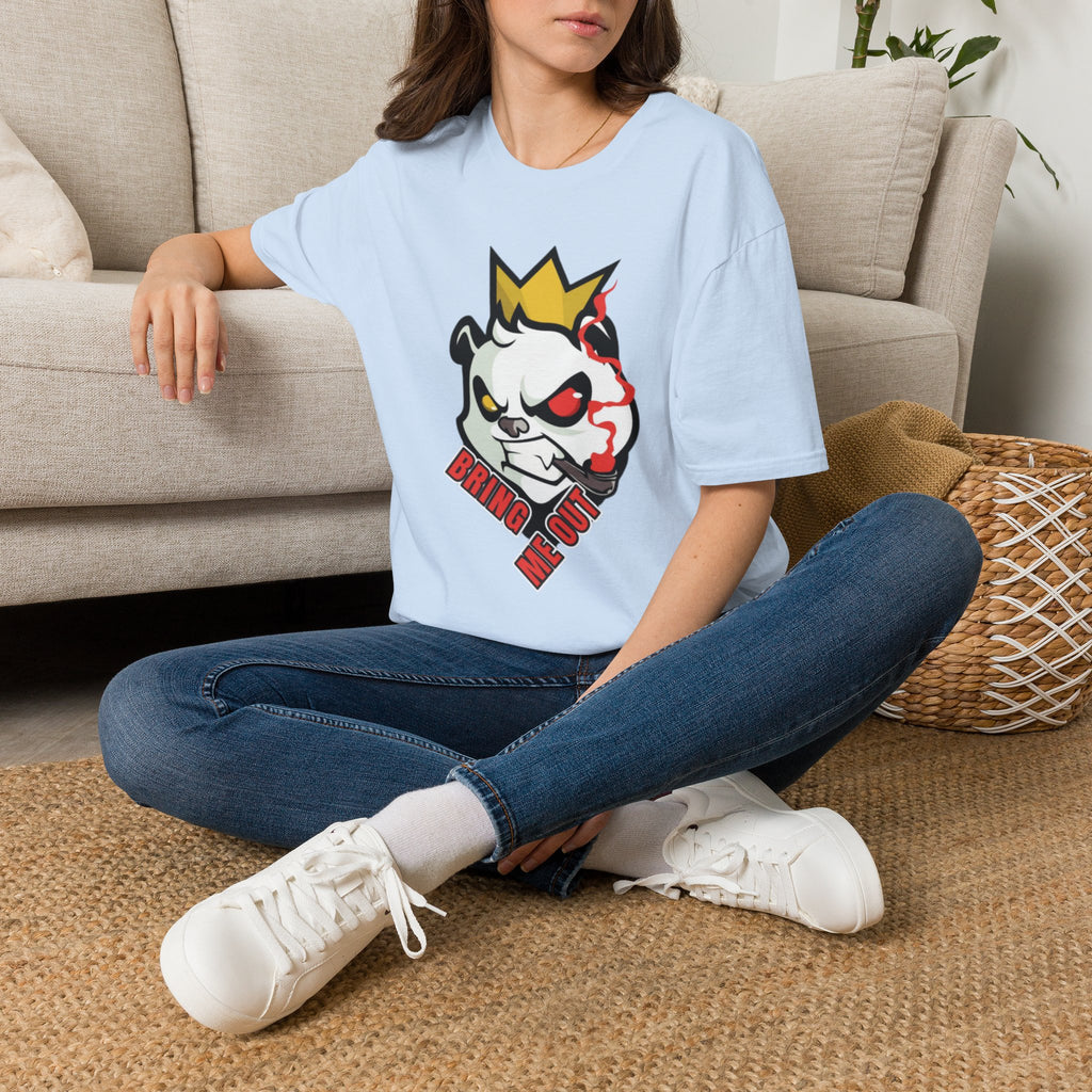 Panda King Graphic Tee — 'Bring Me One' Streetwear T-Shirt