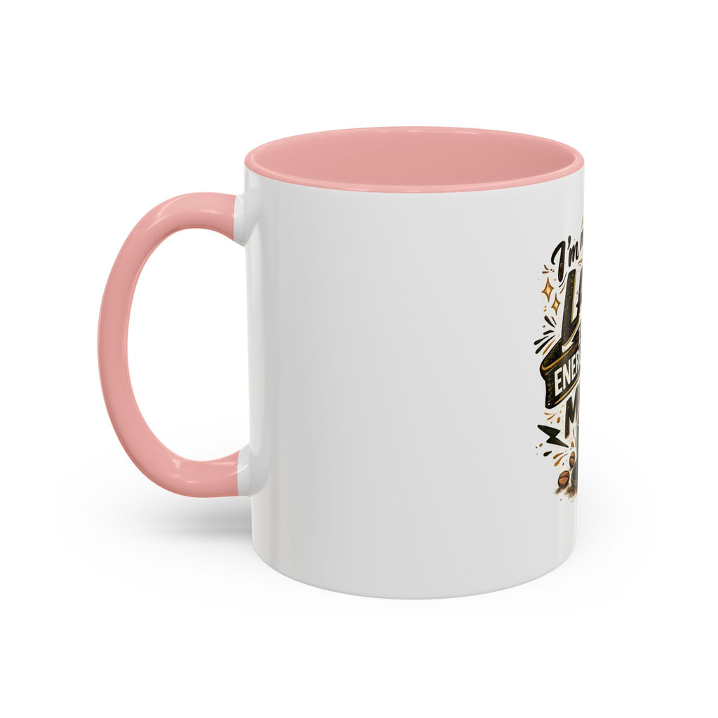 Energy-Saving Mode Coffee Mug — "I'm Not Lazy" Sloth Coffee Cup (11/15oz)