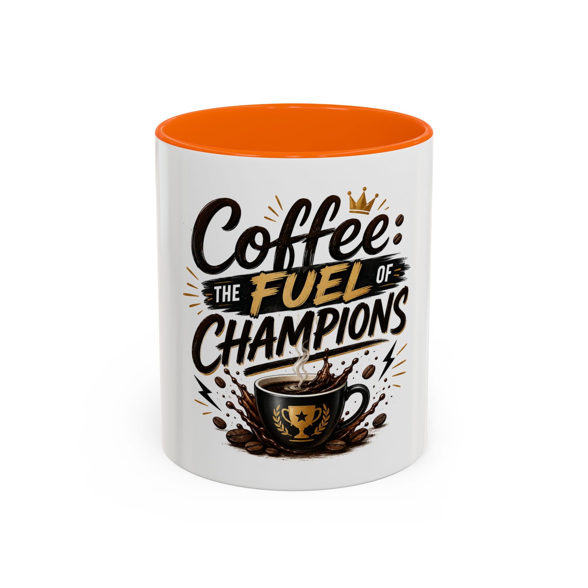 Coffee Mug — “Coffee: The Fuel of Champions” Motivational Ceramic Mug (11/15oz)