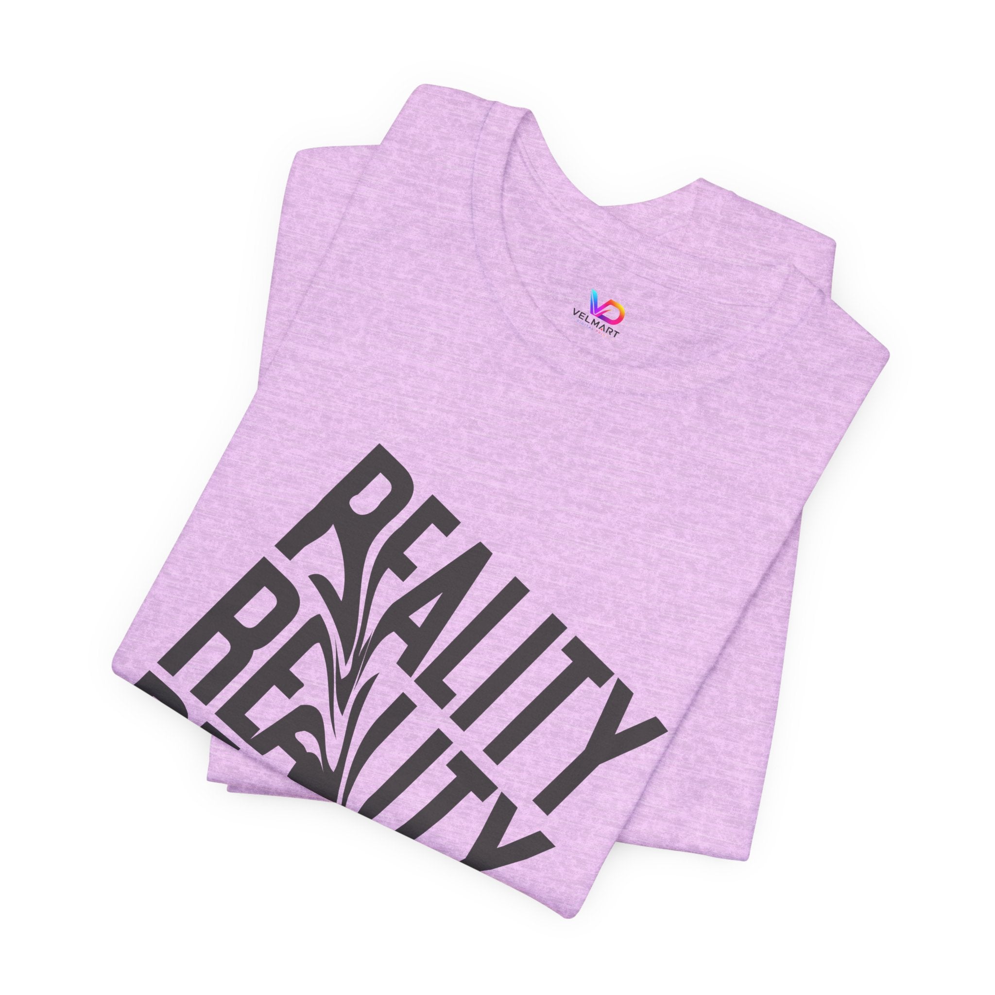 Reality Repeat Tee — Graphic Typography T-Shirt