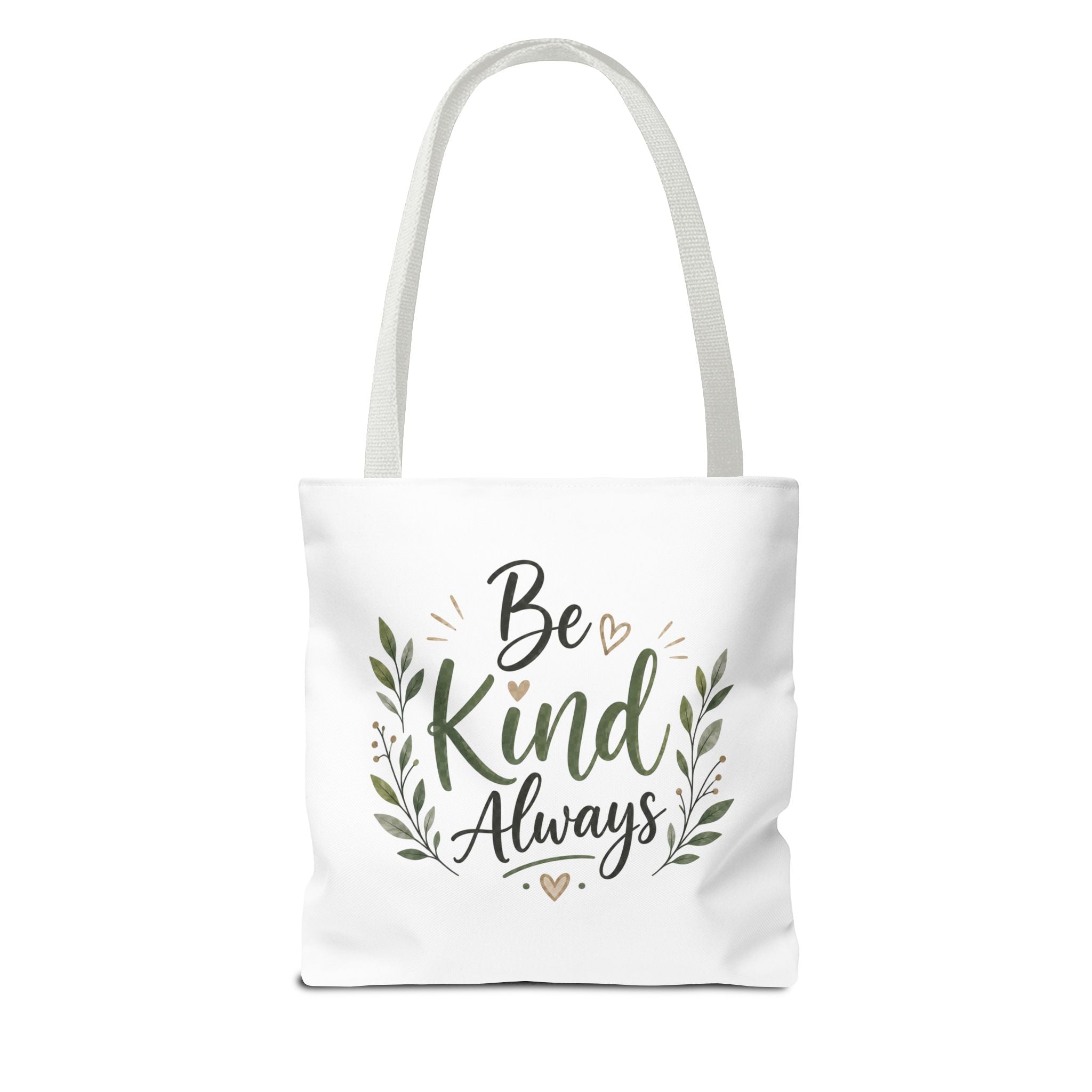 Be Kind Always Tote Bag — Inspirational Canvas Grocery & Gift Tote