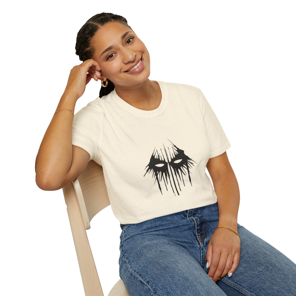 Horror Mask T-Shirt — Dripping Eyes Graphic Tee