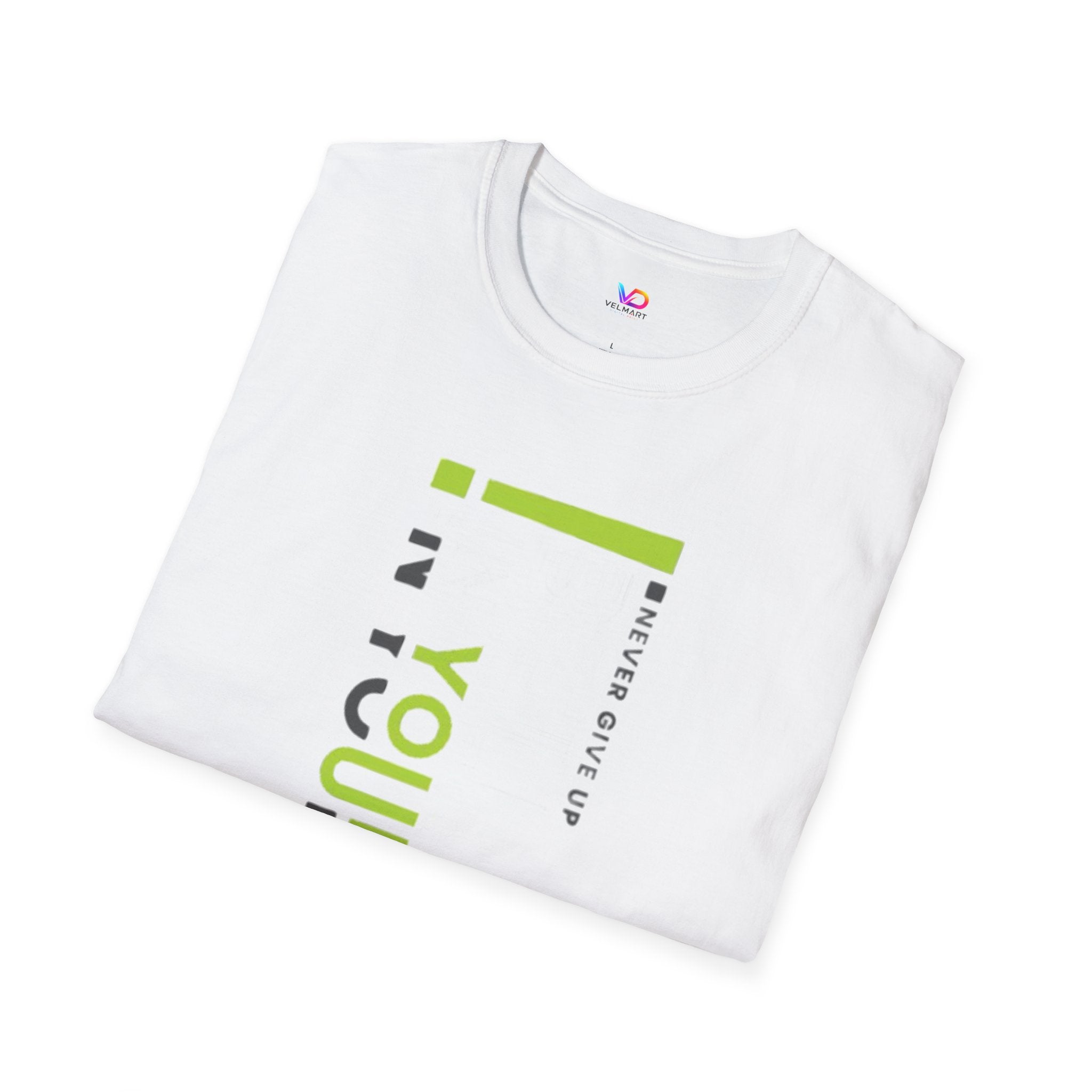 T-Shirt — "Be Yourself" Vertical Motivational Graphic Tee