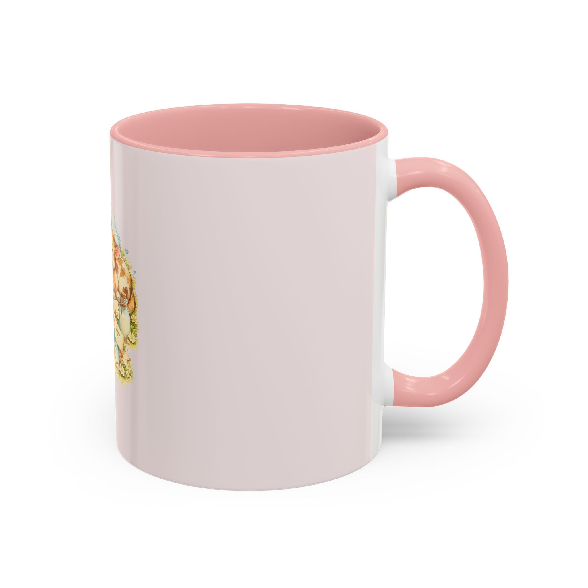 Farm Fresh Milk Coffee Mug — Cute Vintage Kittens Illustration (Accent 11/15oz)