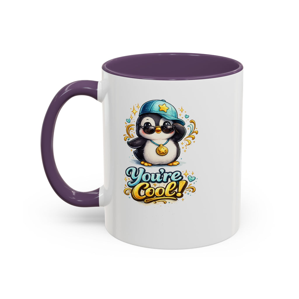 Be Kind Be Happy Keep Smiling Dolphin Accent Coffee Mug