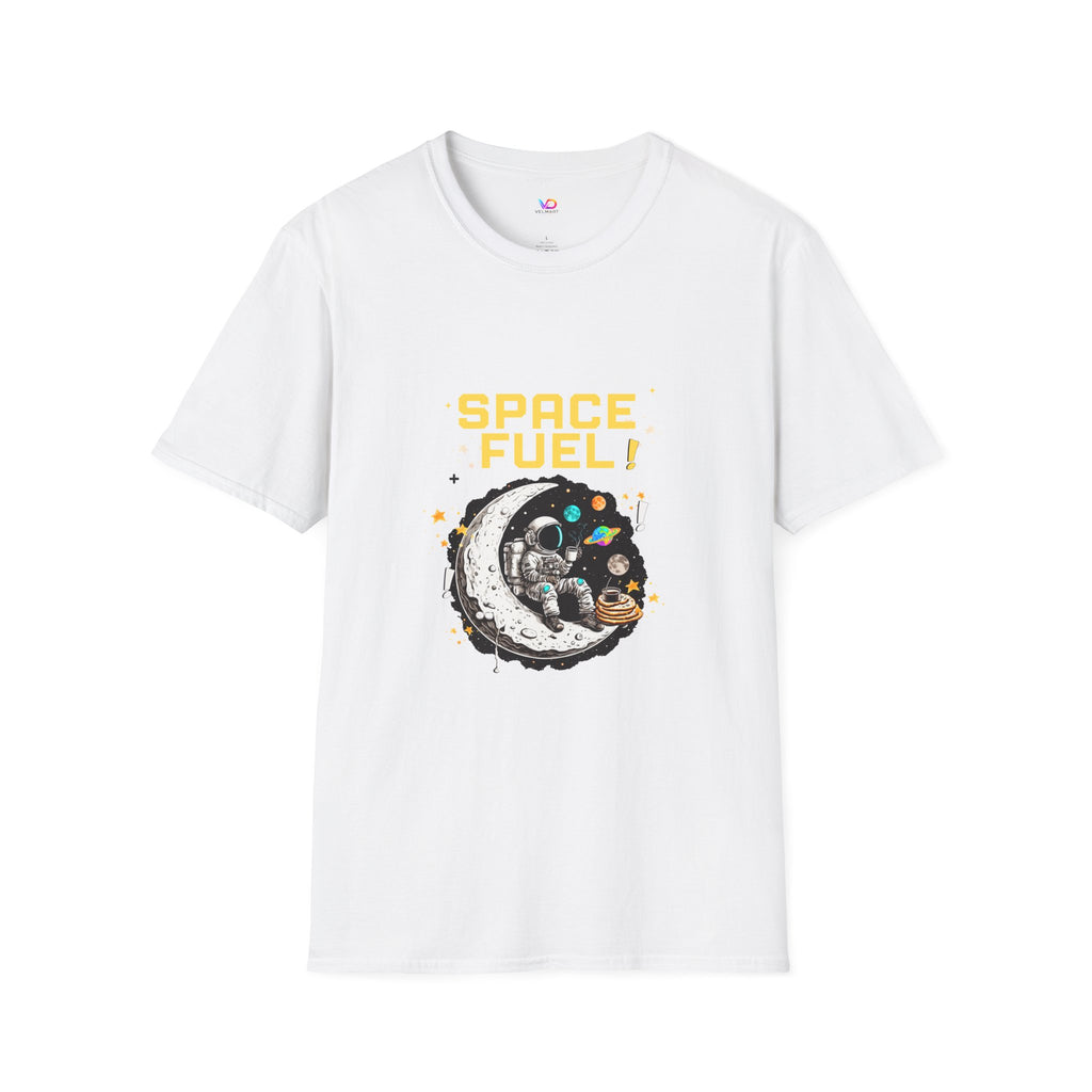 Space Fuel T-Shirt — Retro Planet Donut Graphic Tee