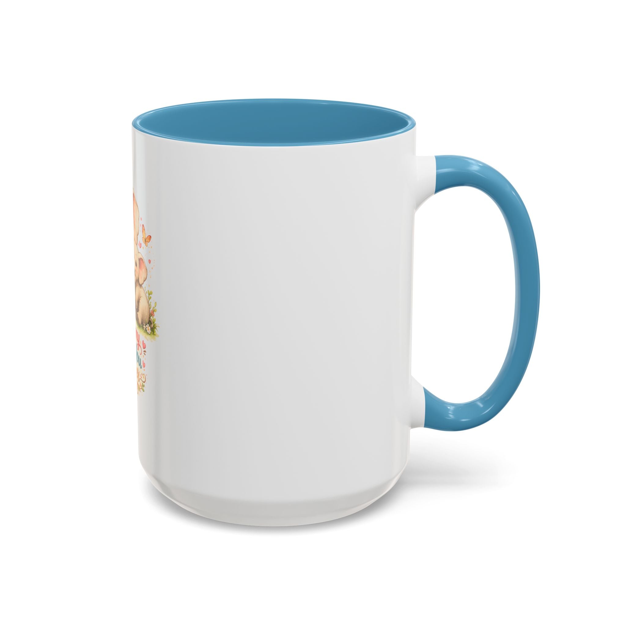 Mommy Loves You Forever Elephant Coffee Mug — Mother's Day, New Mom Gift