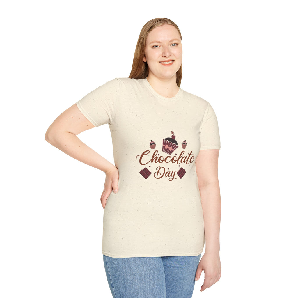 Chocolate Day T‑Shirt — Cupcake & Candy Dessert Lovers Tee