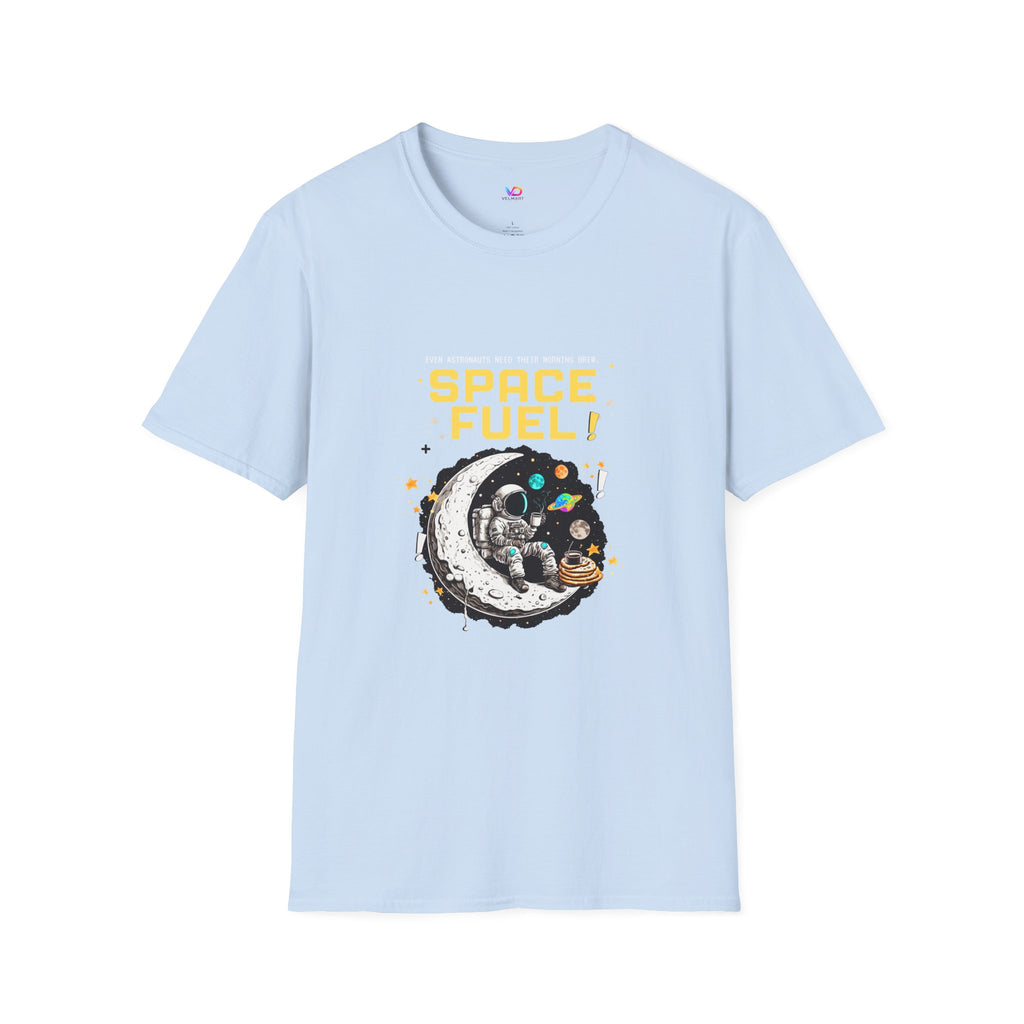 Space Fuel T-Shirt — Retro Planet Donut Graphic Tee