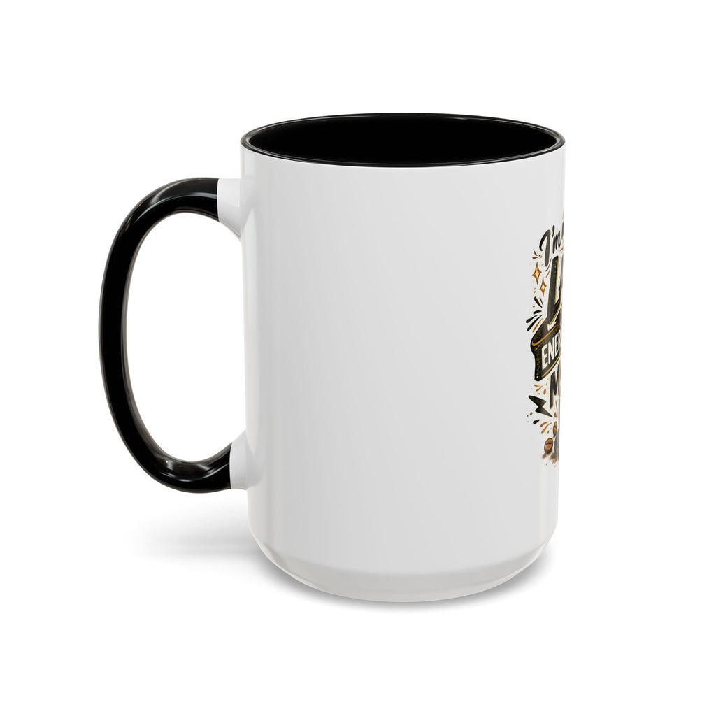 Energy-Saving Mode Coffee Mug — "I'm Not Lazy" Sloth Coffee Cup (11/15oz)