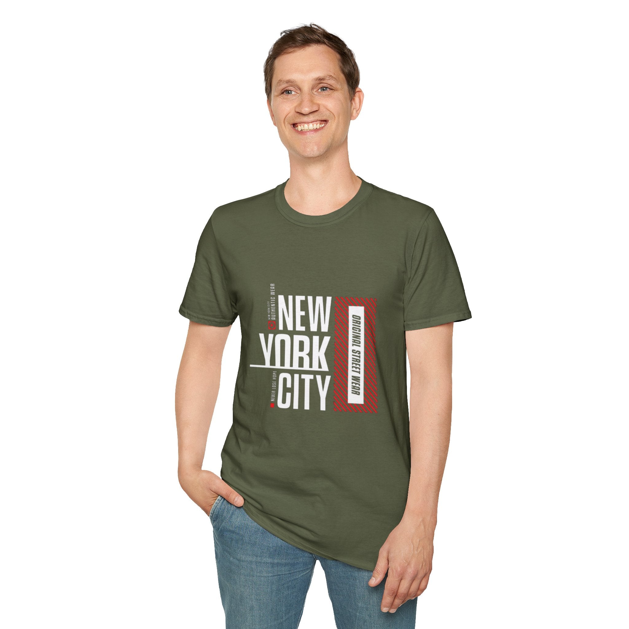 New York City Graphic Tee — Modern Urban Skyline T-Shirt