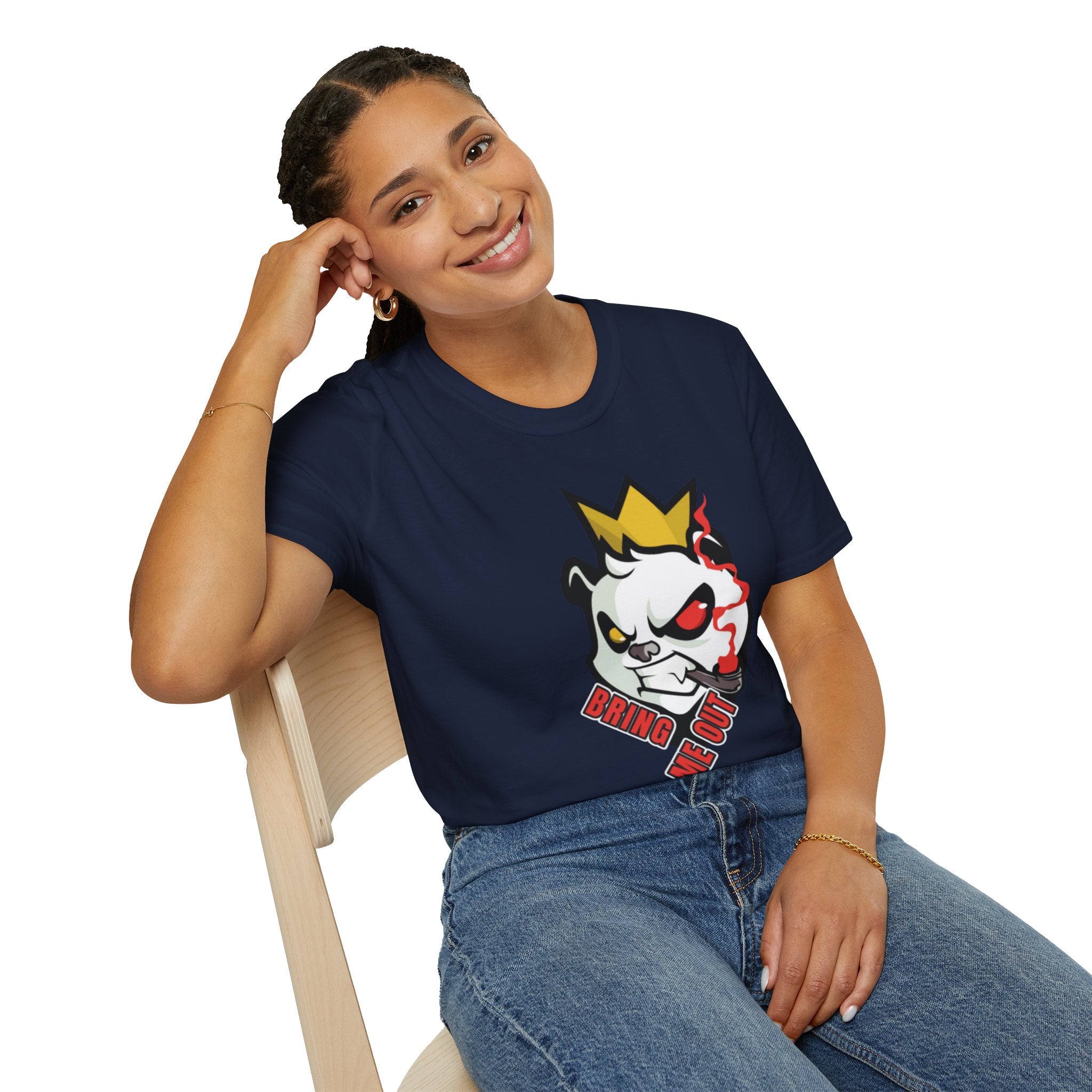 Panda King Graphic Tee — 'Bring Me One' Streetwear T-Shirt