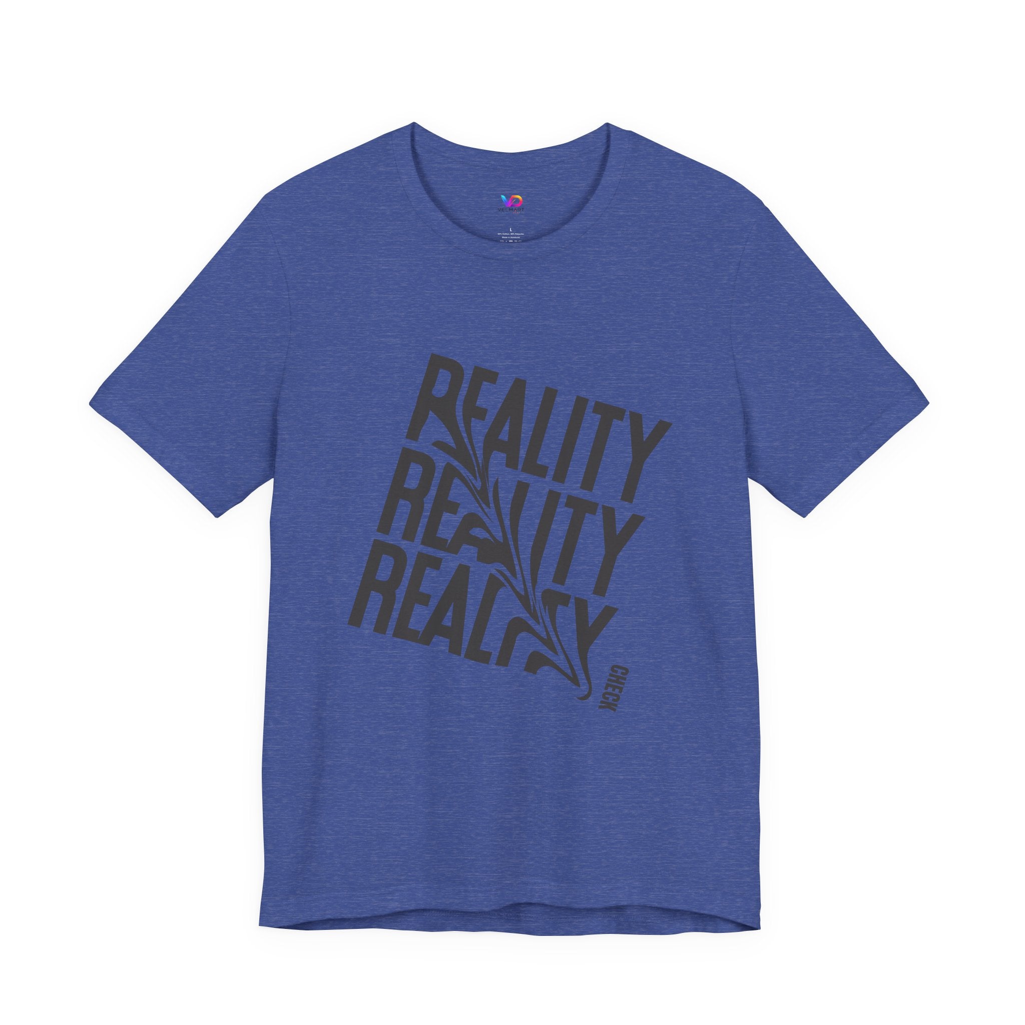 Reality Repeat Tee — Graphic Typography T-Shirt