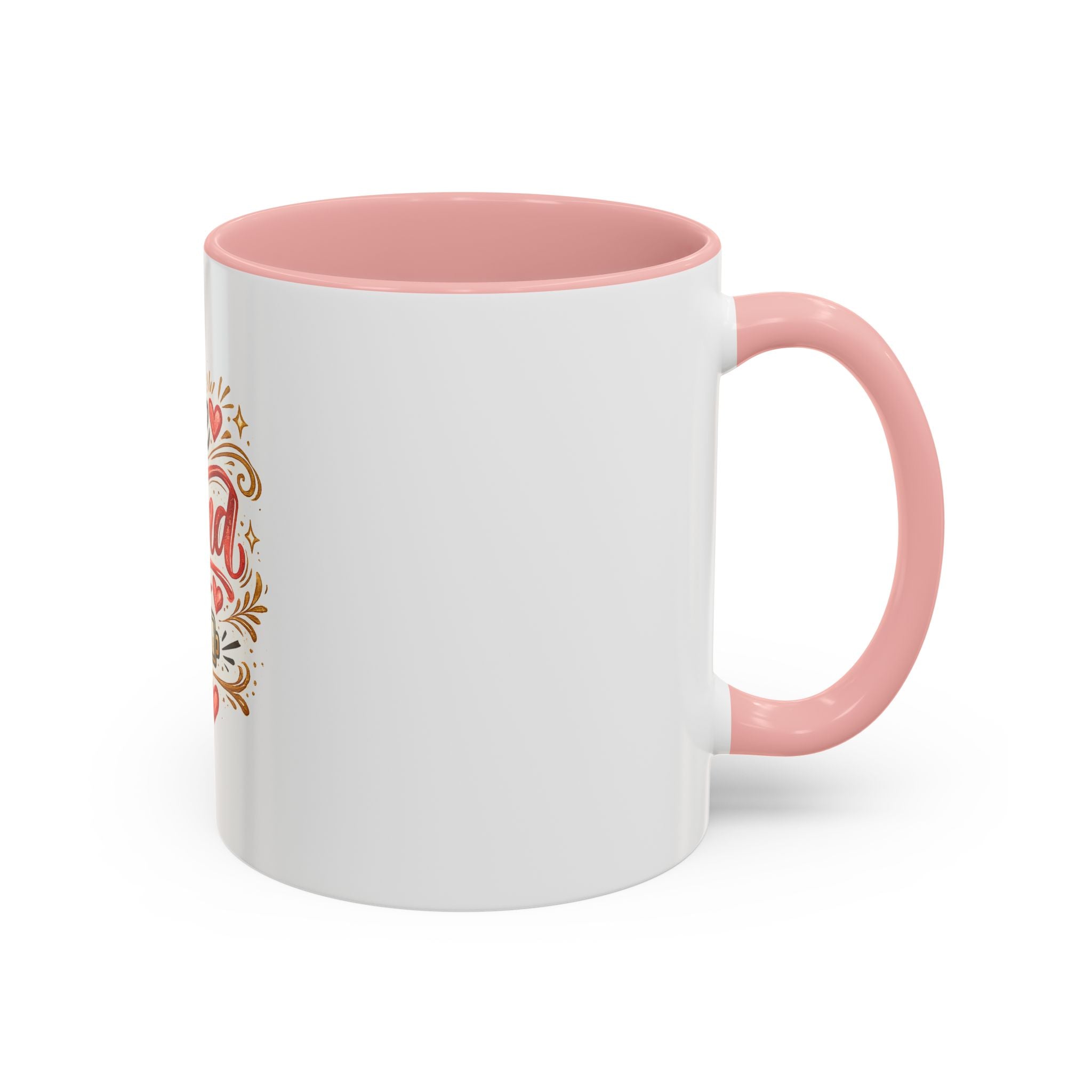 Be Kind Accent Coffee Mug — Inspirational White & Black Ceramic Mug (11/15oz)