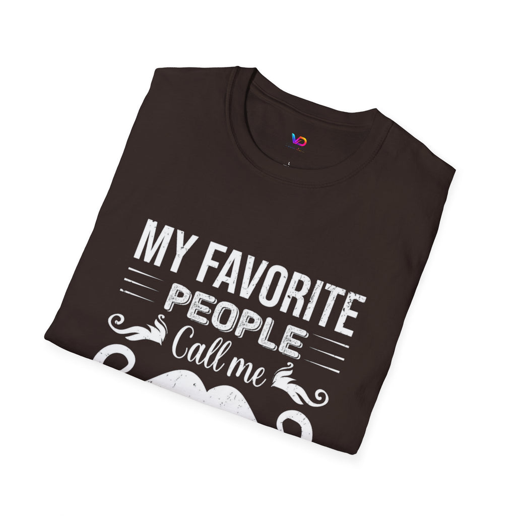 Papa T-Shirt — “My Favorite People Call Me Papa” Vintage Family Gift