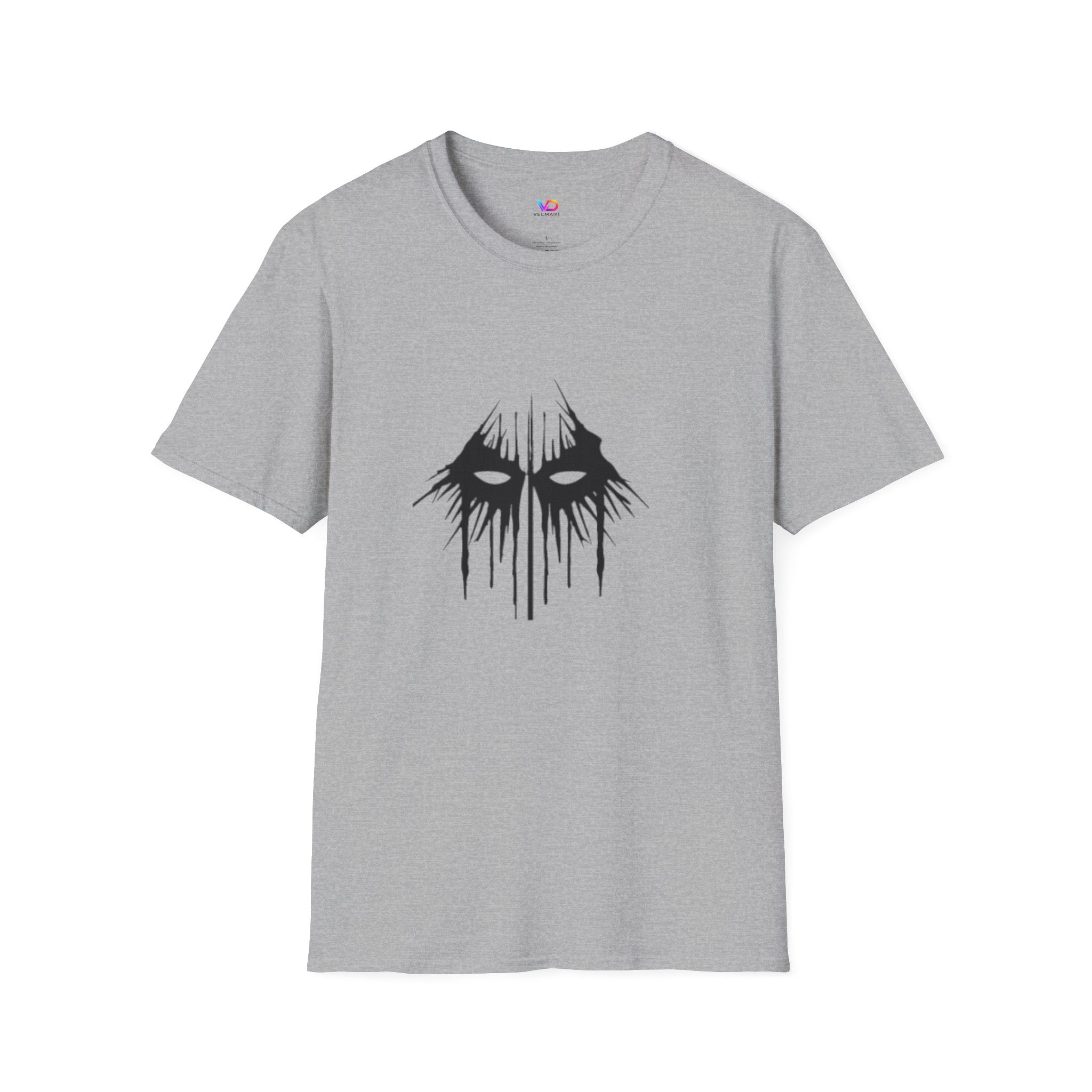 Horror Mask T-Shirt — Dripping Eyes Graphic Tee