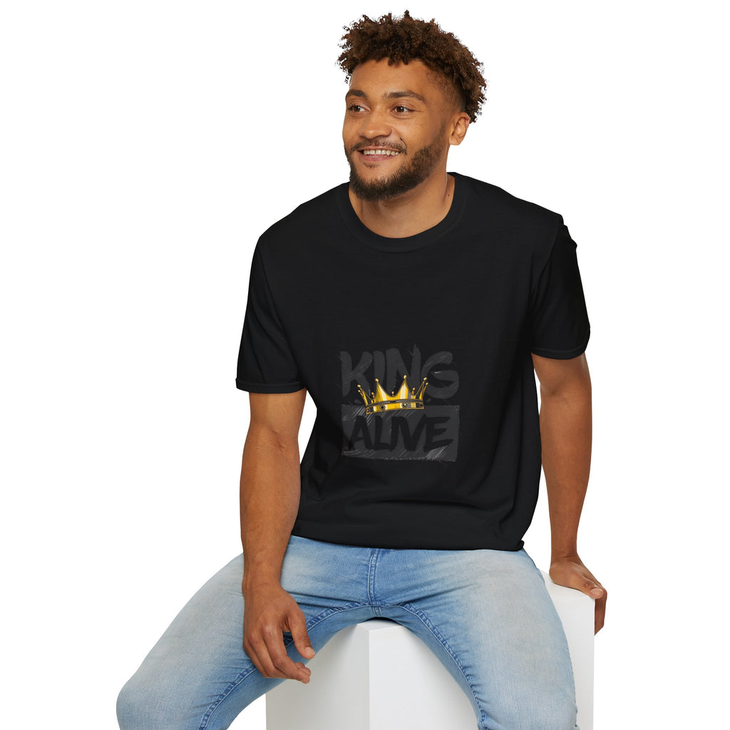 King Alive T-Shirt — Bold Crown Streetwear Tee