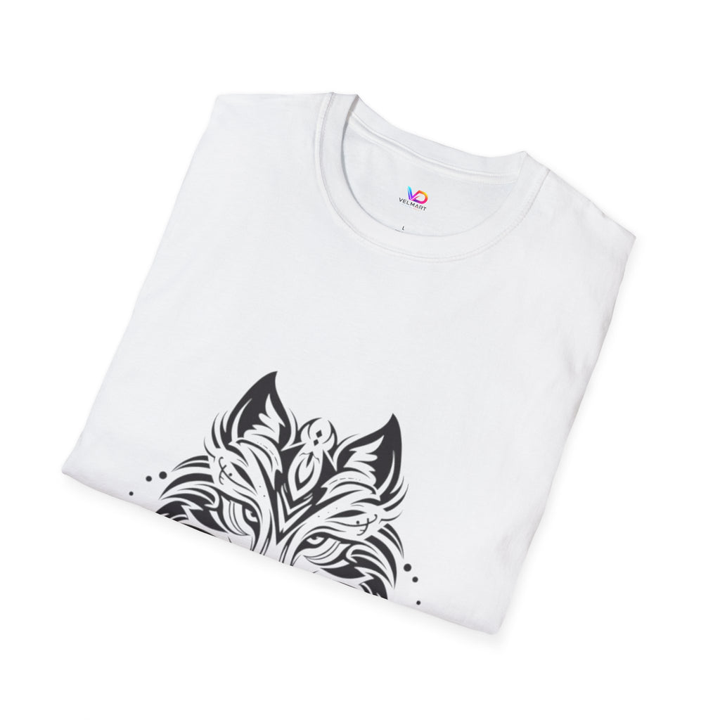 Wolf Mandala T-Shirt — Tribal Geometric Wolf Art Tee