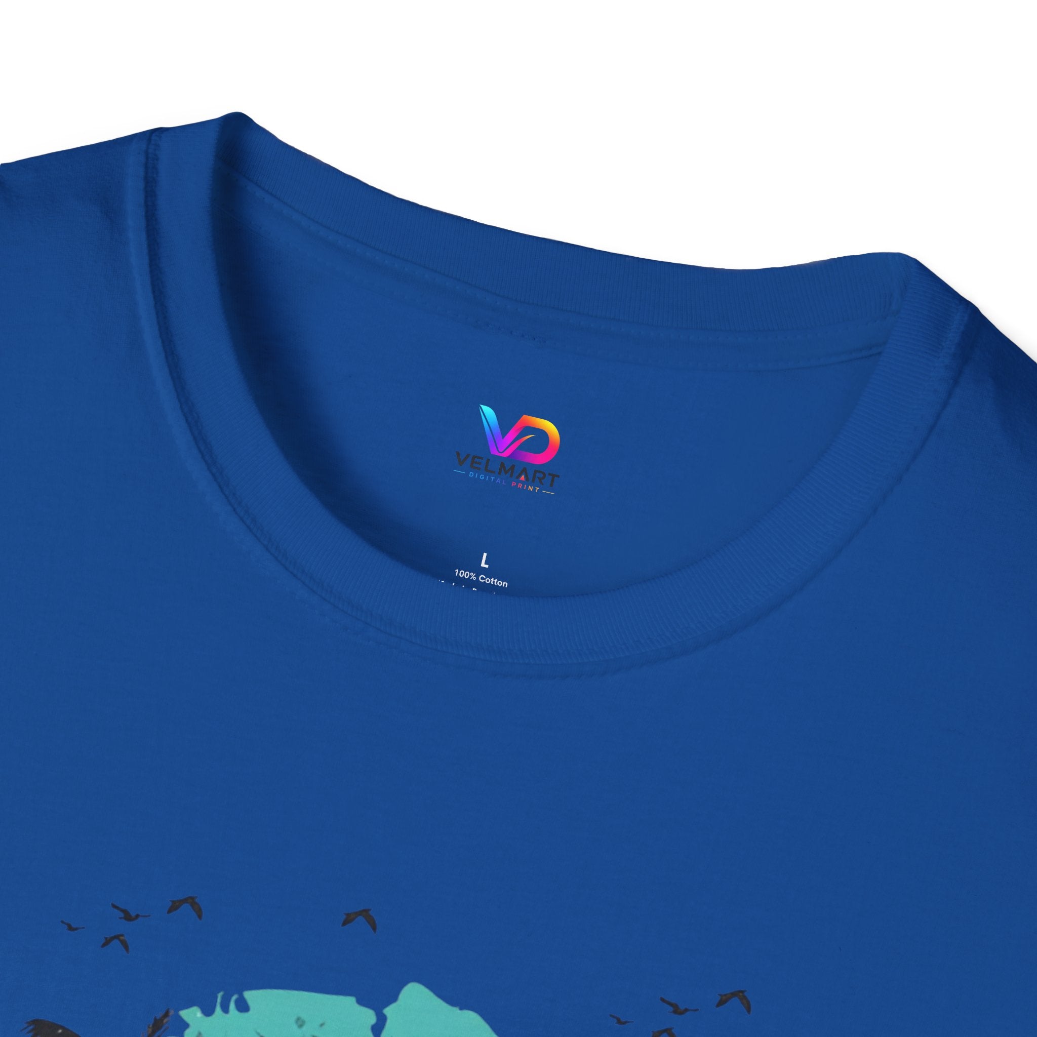Summer Vibes T-Shirt — "Enjoy the Summer" Tropical Palm Sunset Tee