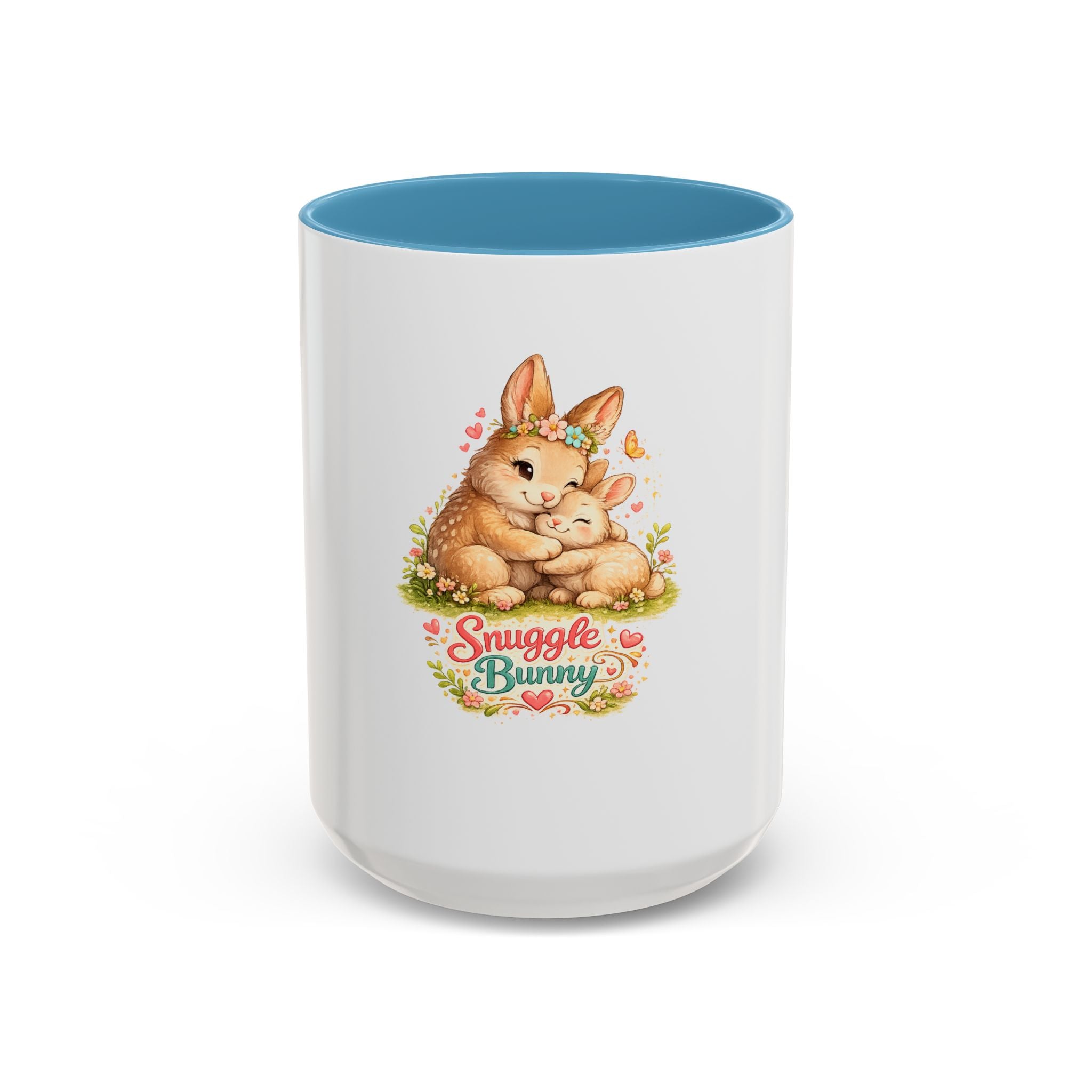 Snuggle Bunny Coffee Mug — Cute Bunny Mug (11/15oz)