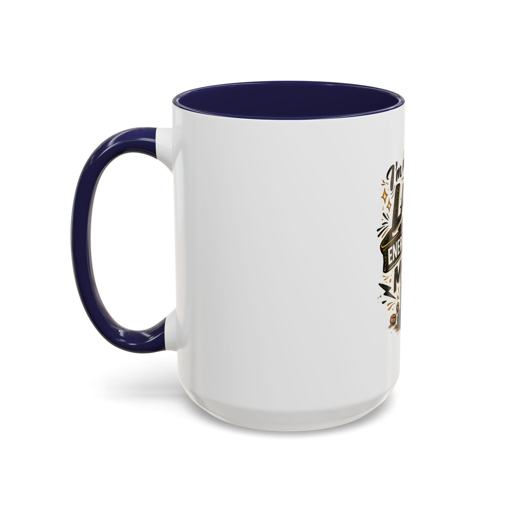 Energy-Saving Mode Coffee Mug — "I'm Not Lazy" Sloth Coffee Cup (11/15oz)